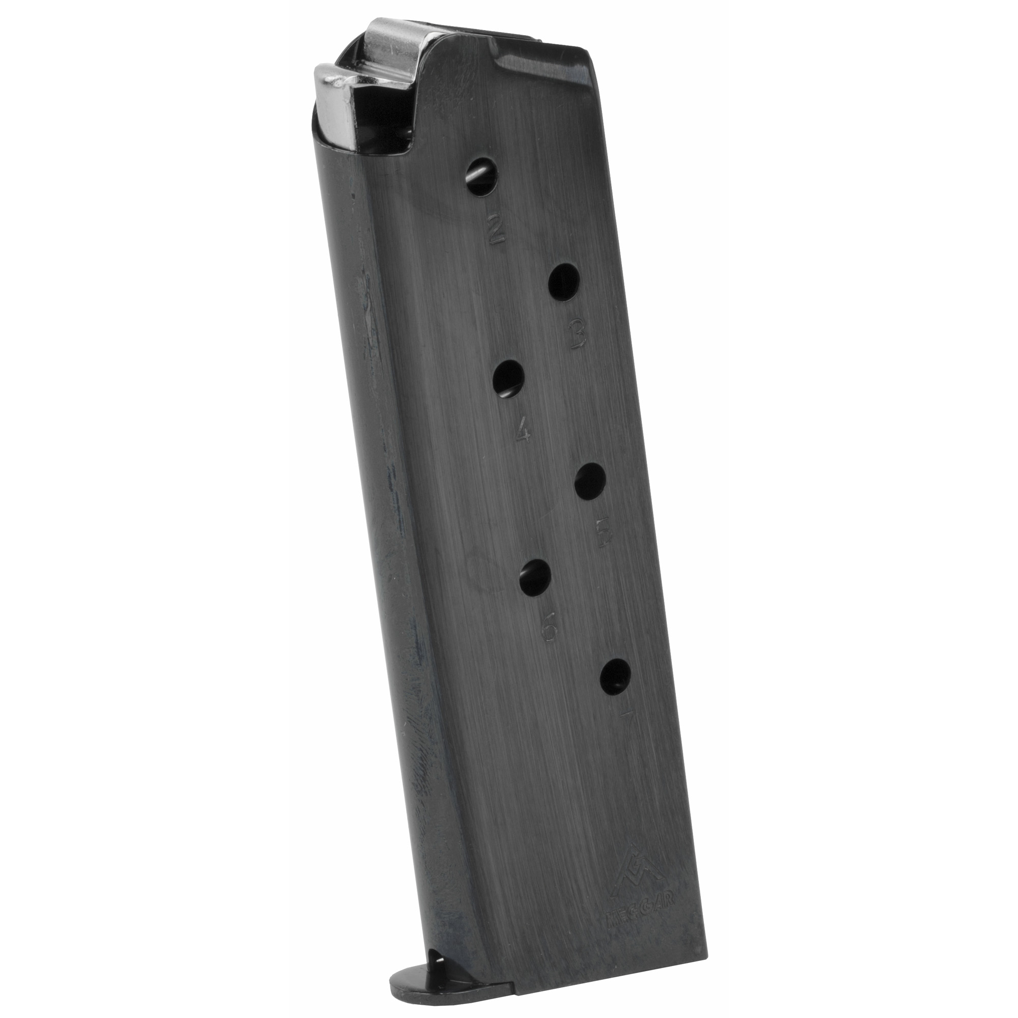 Mec-Gar 1911 .45 ACP 7 Round Blued Magazine