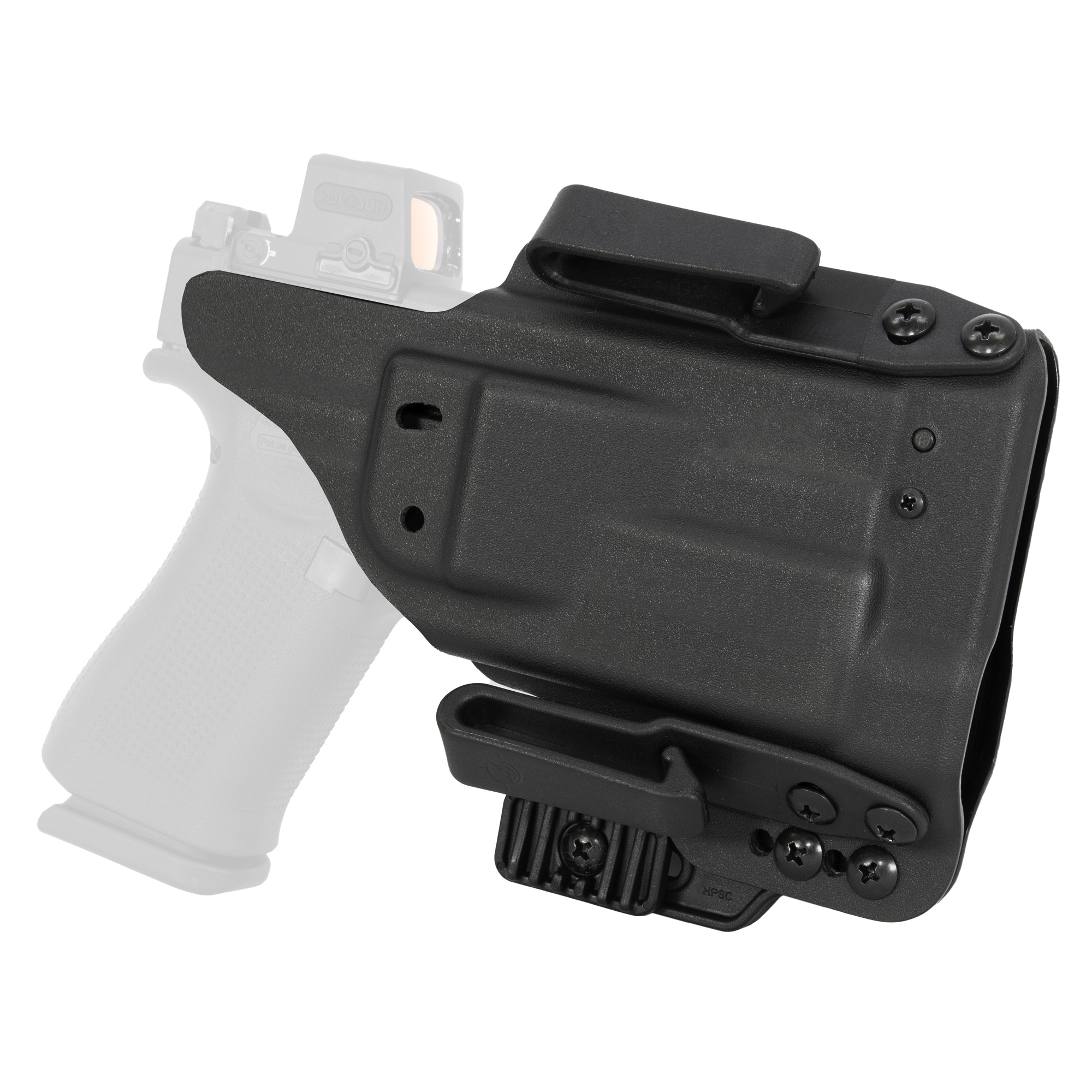 Mission First Tactical H5-GL-3-WL-7 IWB Holster for Glock 43X TLR7 Black