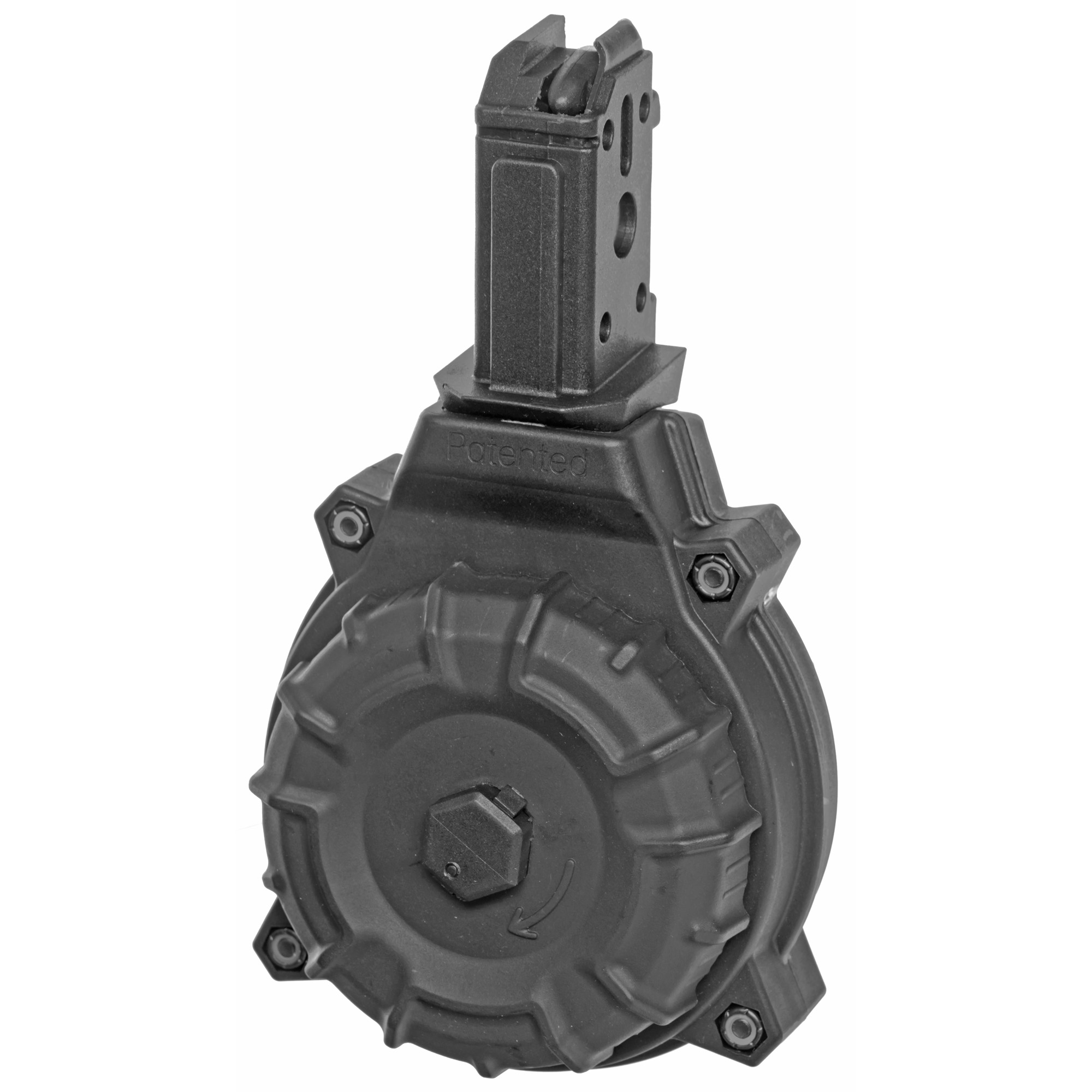 ProMag DRM-A22 CZ Scorpion EVO 9mm 50-Round Drum Magazine - Durable Black Polymer Construction, USA Made - ProMag Industries - 9MM