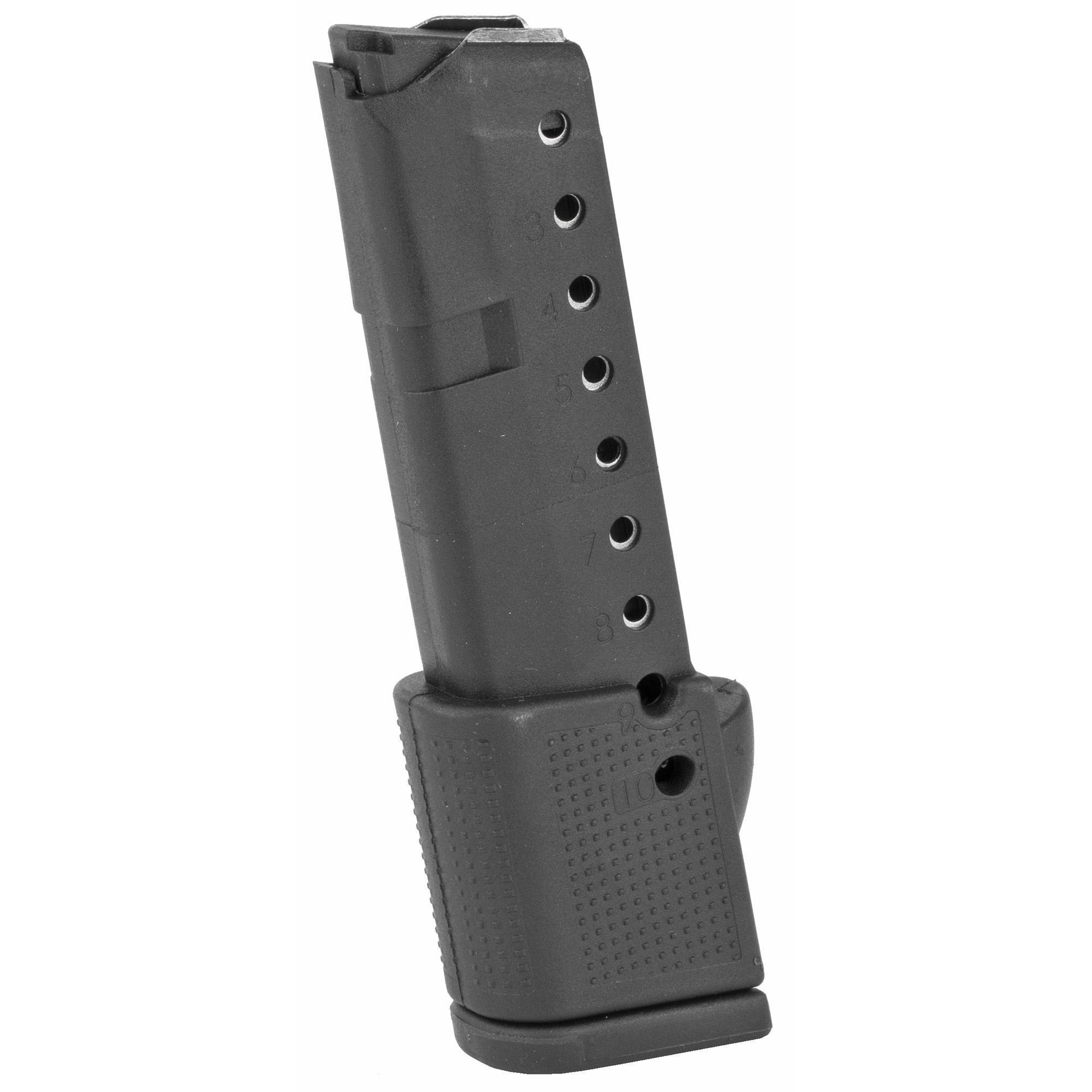 ProMag GLK11 Glock 42 Magazine: 10-Round .380 ACP, Black Polymer Construction, DuPont Zytel, USA Made - Pro-Shot Products - 380 ACP