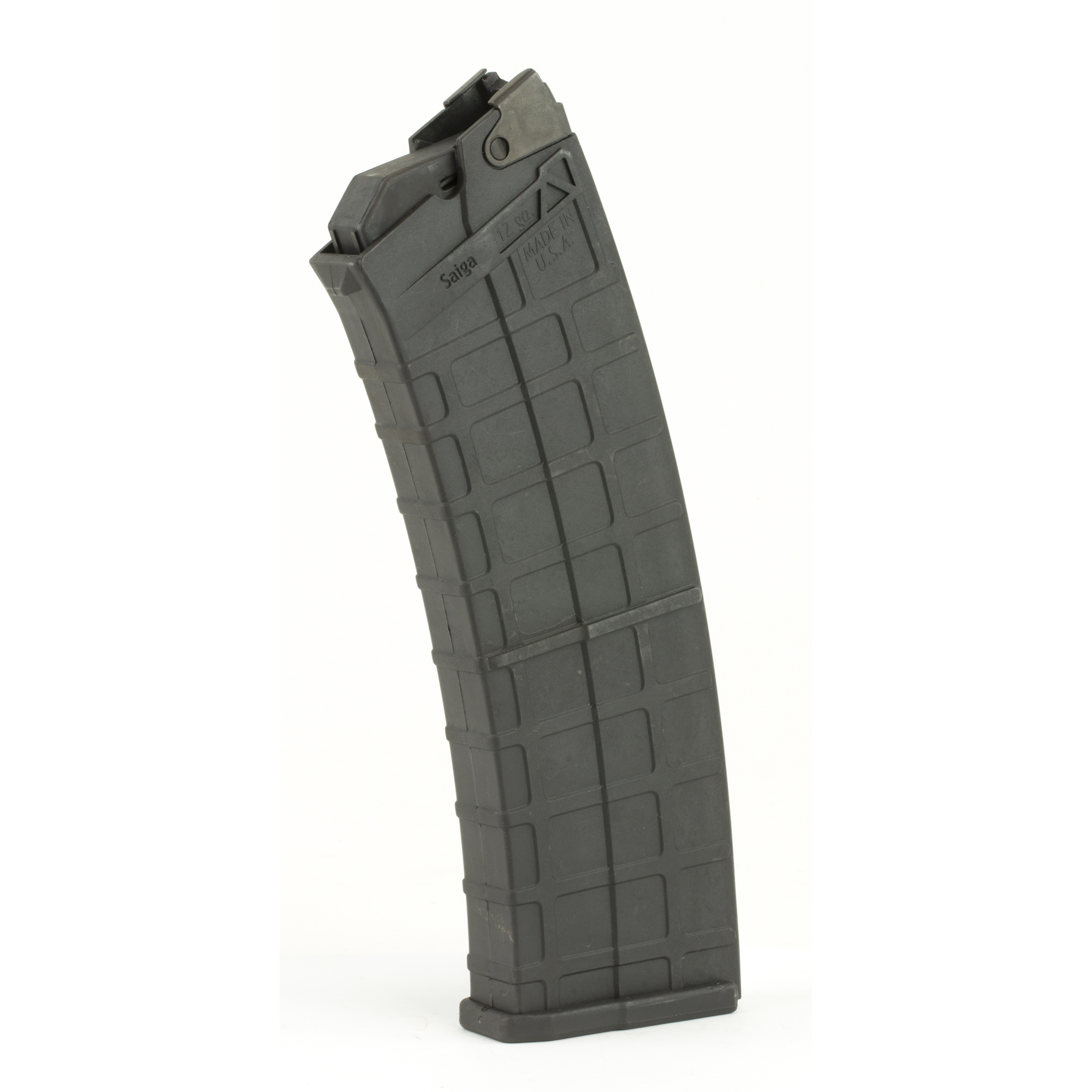 ProMag Saiga 12-Gauge Polymer Magazine, 10-Round Capacity, Black Finish, SAI 02