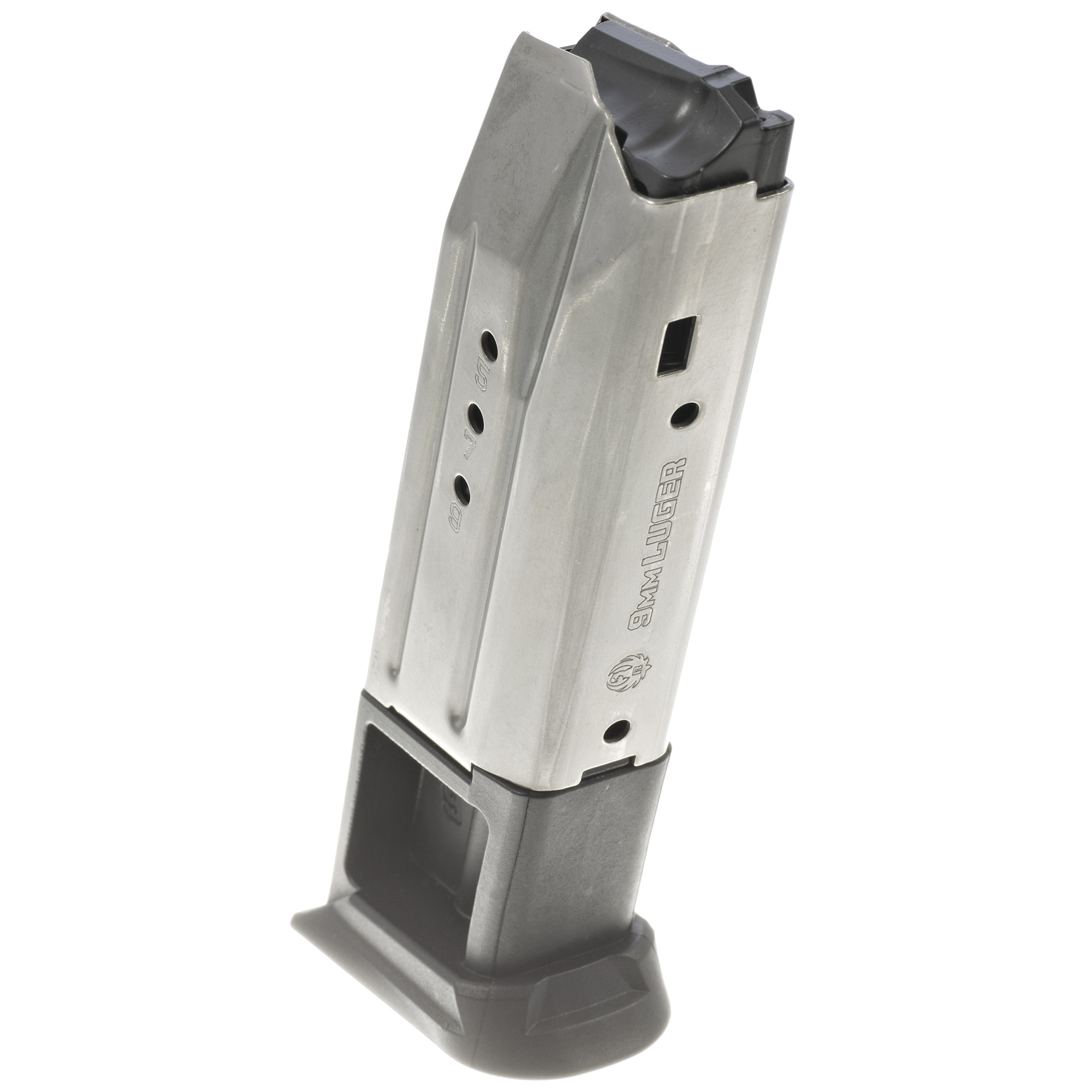 Ruger American Pistol Magazine 9mm Luger 10 Rounds Stainless - Ruger - 9MM