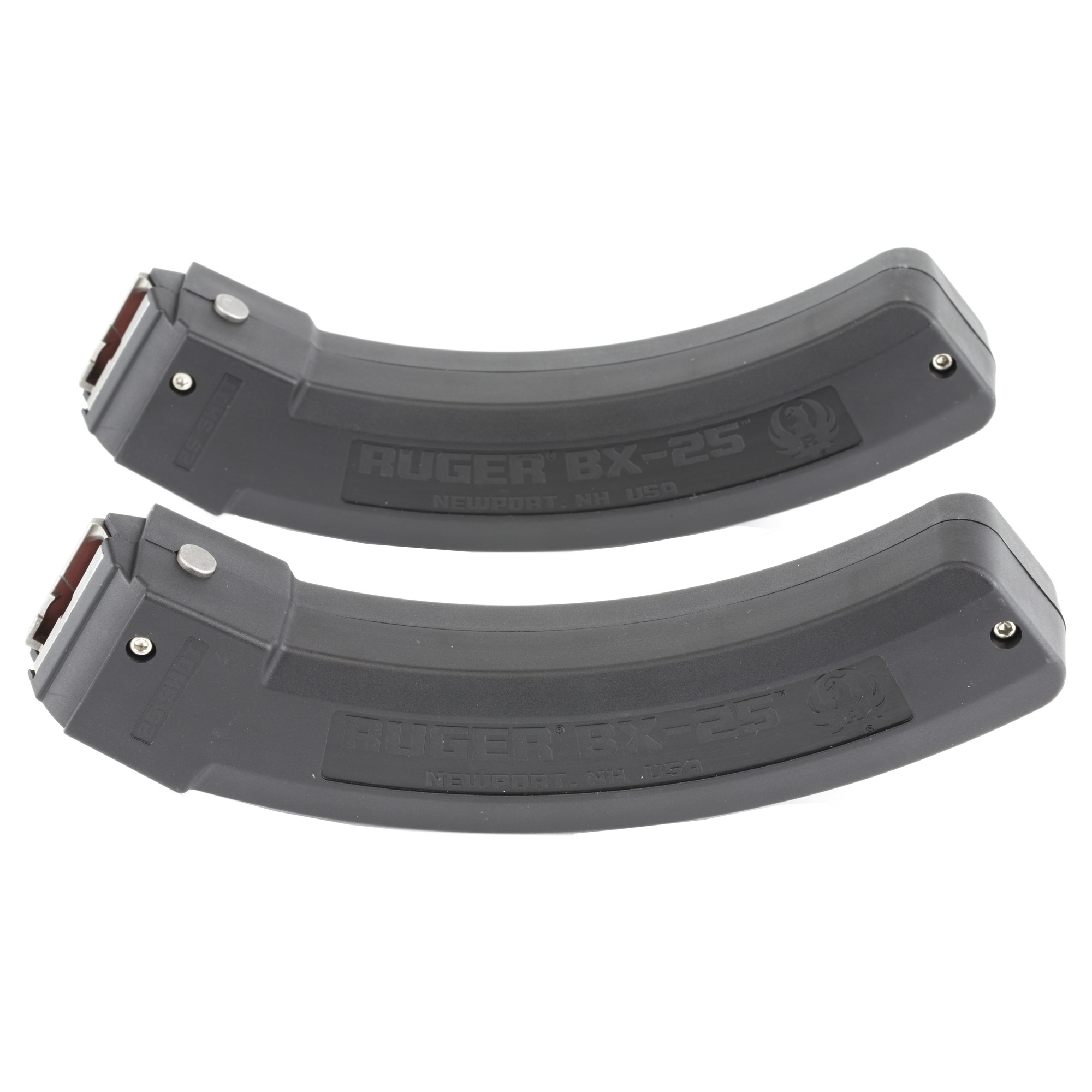 Ruger BX-25 25 Round Magazine 22 LR 10/22 Series Black 2 pack