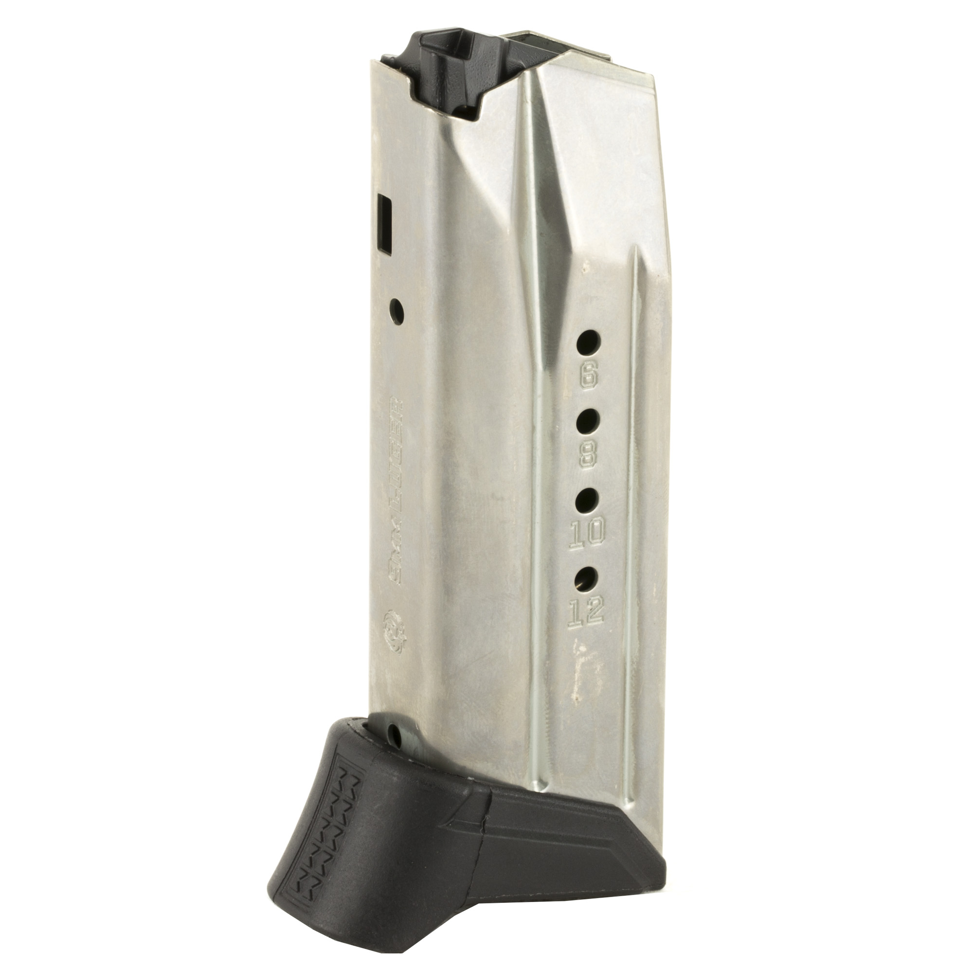 Ruger American Compact 9mm Magazine 12 Rounds Stainless Steel 90618 - Ruger - 9MM