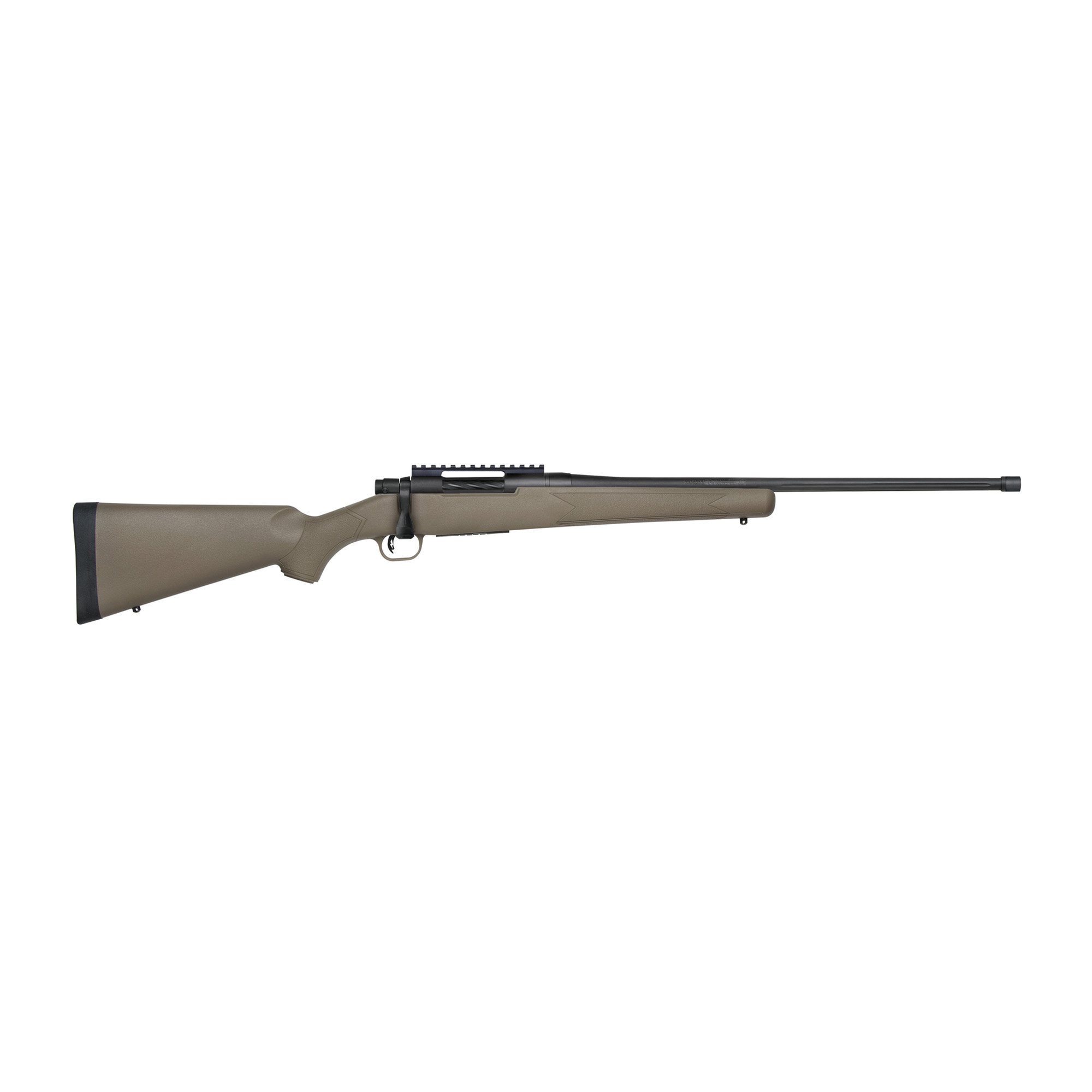 Mossberg Patriot Predator 7mm PRC 3+1 24" Fluted & Threaded Barrel, Matte Blued, Flat Dark Earth Stock - Mossberg - 7MM PRC