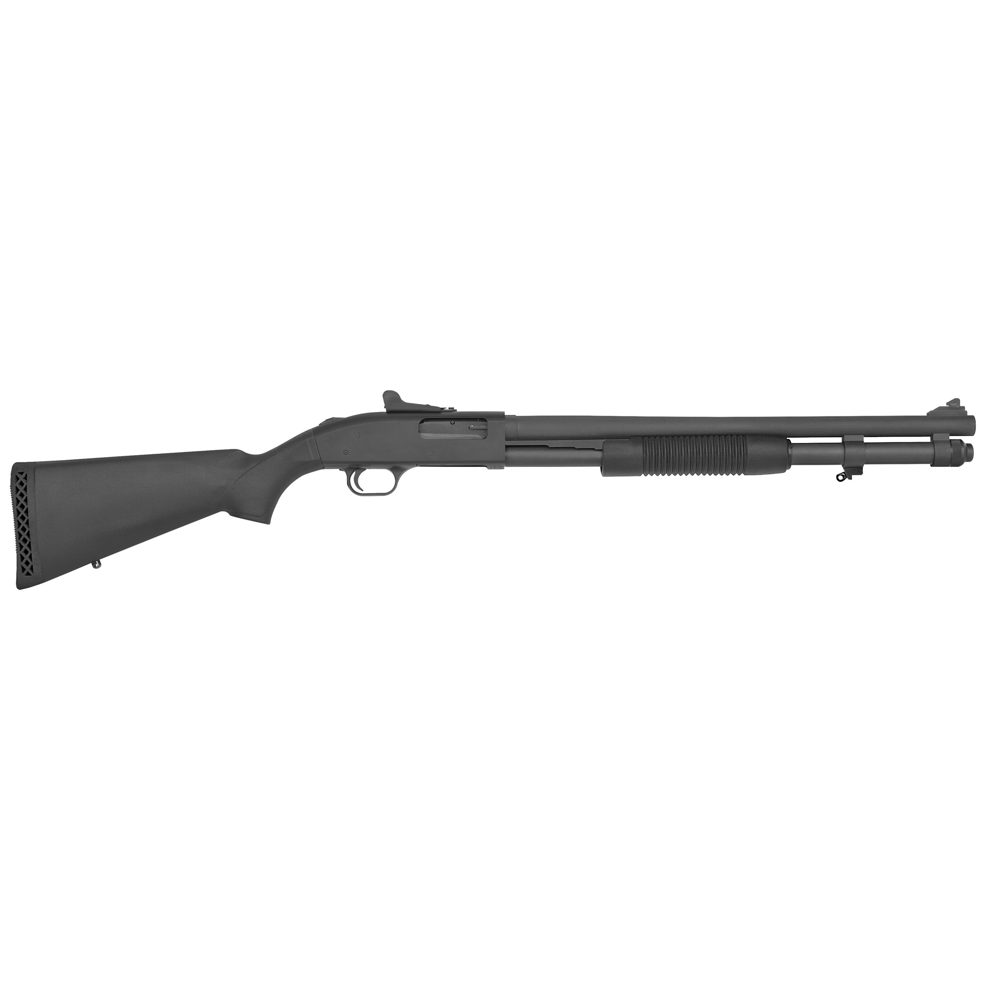 Mossberg 590A1 12 Gauge 20 in Pump Black Parkerized 9 Round Action - Mossberg - 12 Gauge