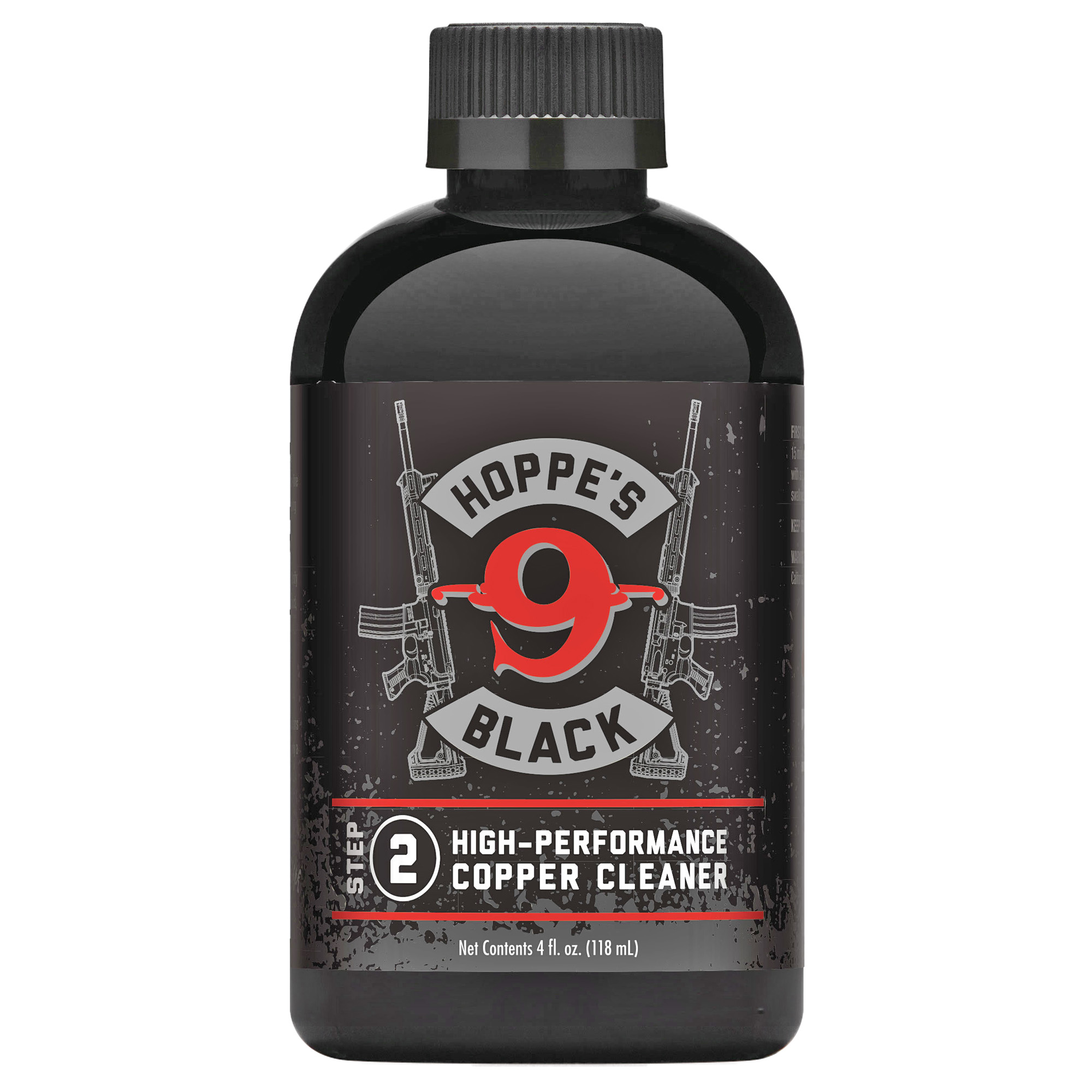 Hoppe's Black Copper Cleaner 4oz Bottle - Complete Bore Clean