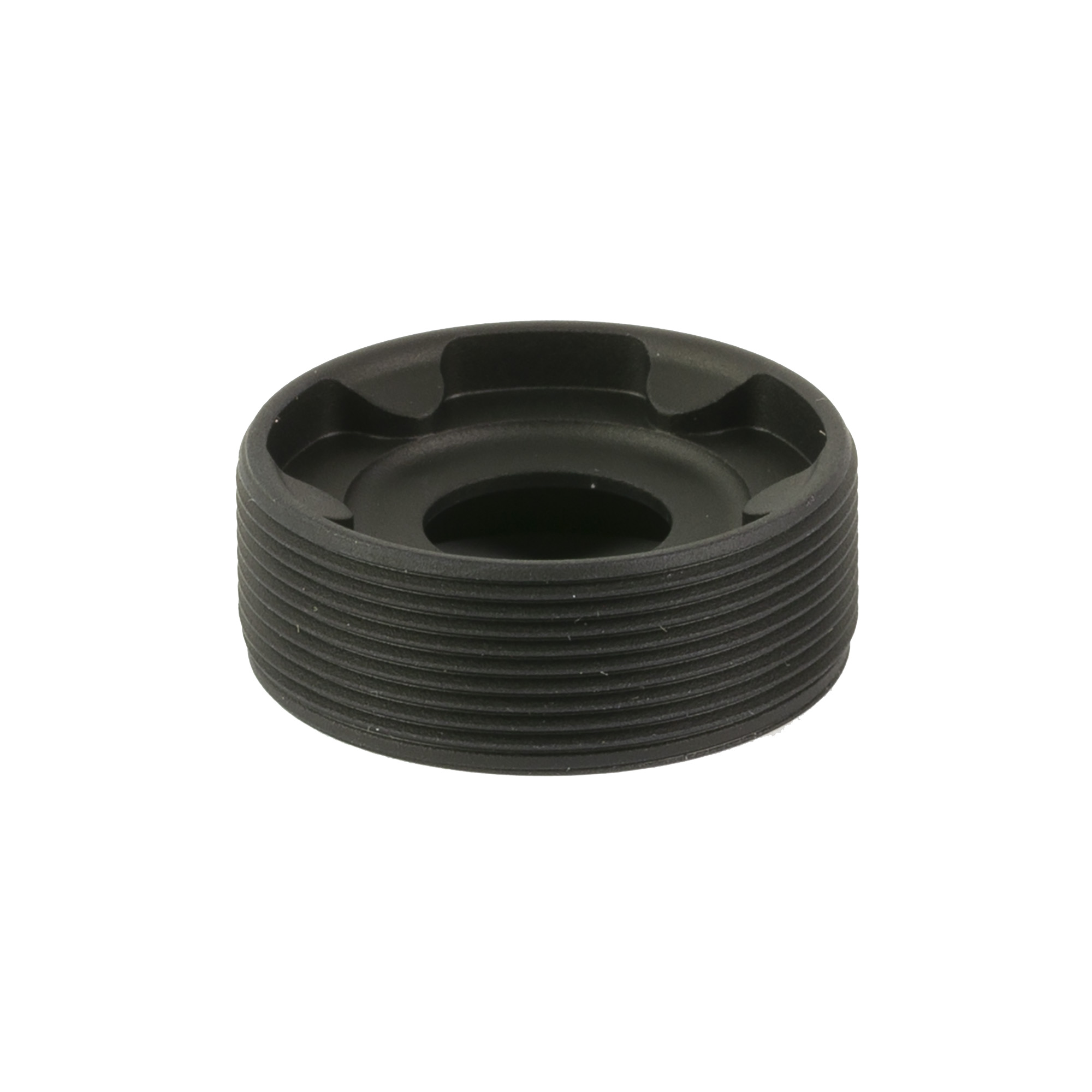 Rugged Suppressors Front End Cap - Matte Black, .45 ACP Caliber - Rugged Suppressors - 45 ACP