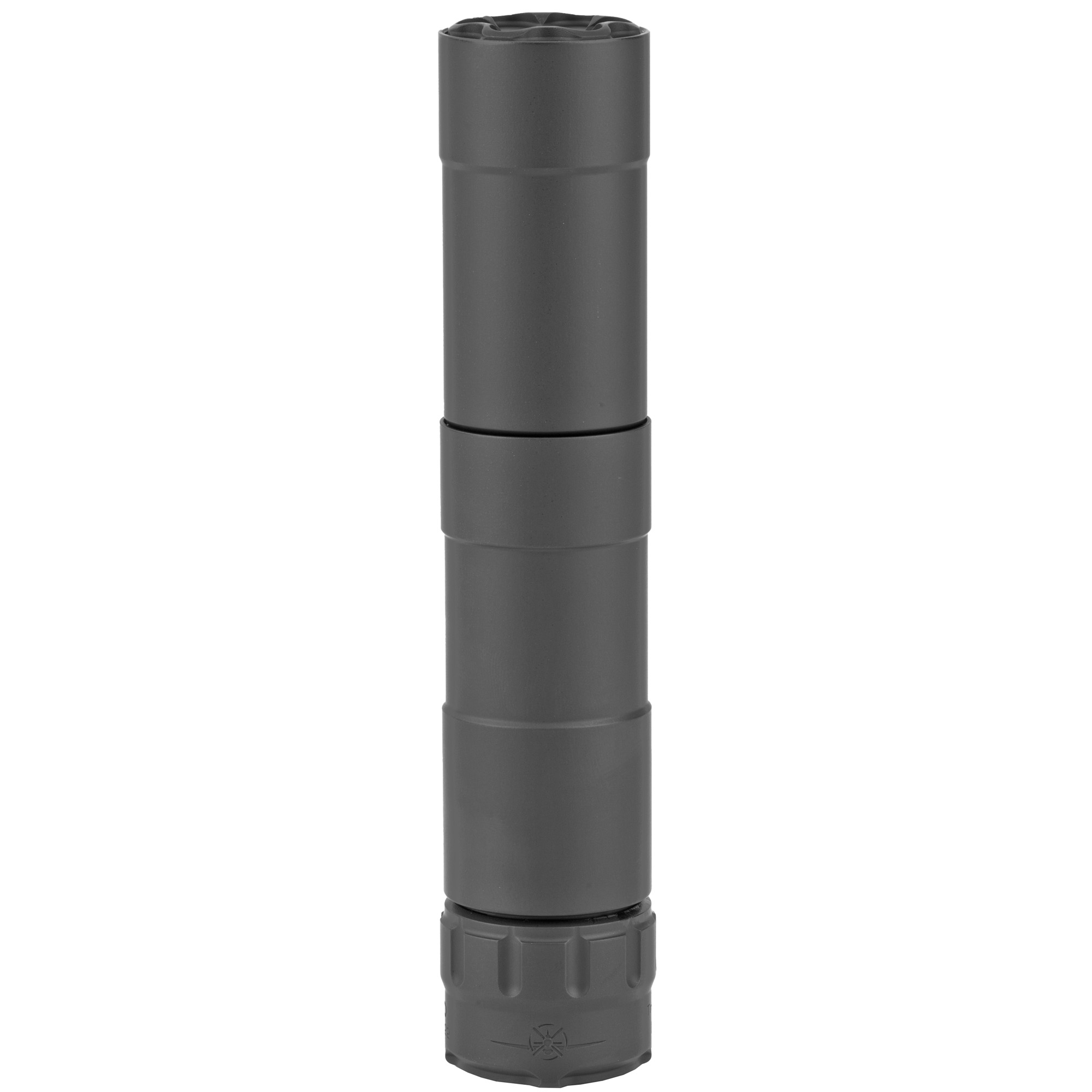 Rugged P5122 Mustang ADAPT 22 LR 3.4-5.3 In 1/2-28 Black Cerakote - Rugged Suppressors - 22 LR