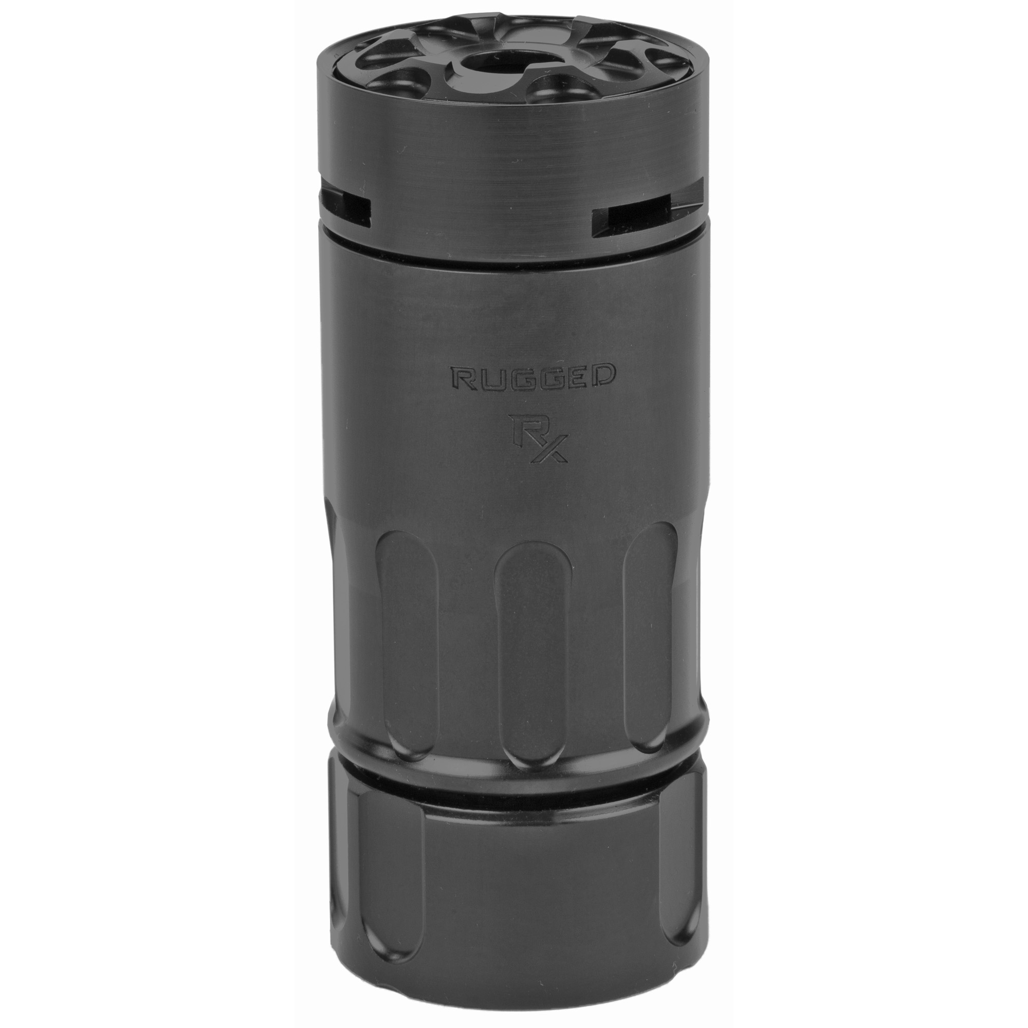 Rugged Suppressors RX001 Blast Diverter Brake 17-4 Stainless Steel Black Ni - Rugged Suppressors - RX