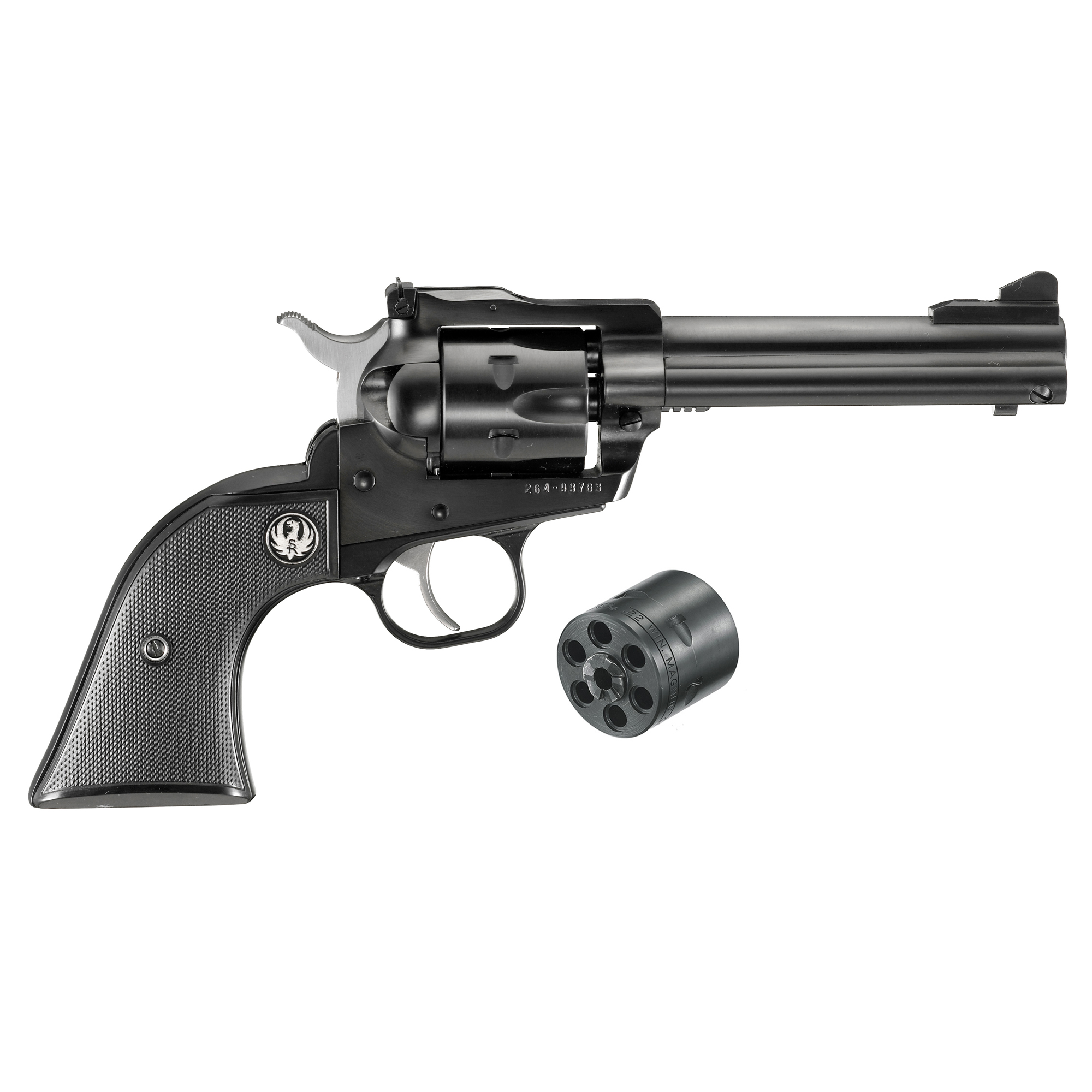 Ruger Single-Six Convertible 22 LR 4.62 in Blued 6rd Alloy Steel - Ruger - 22 LR | 22 Magnum