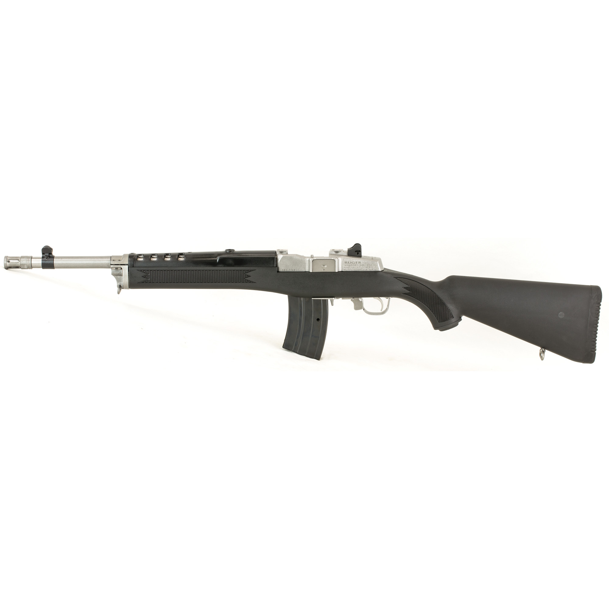 Ruger Mini Thirty 7.62x39 16.12 in Stainless Steel Black Synthetic - Ruger - 7.62 x 39mm