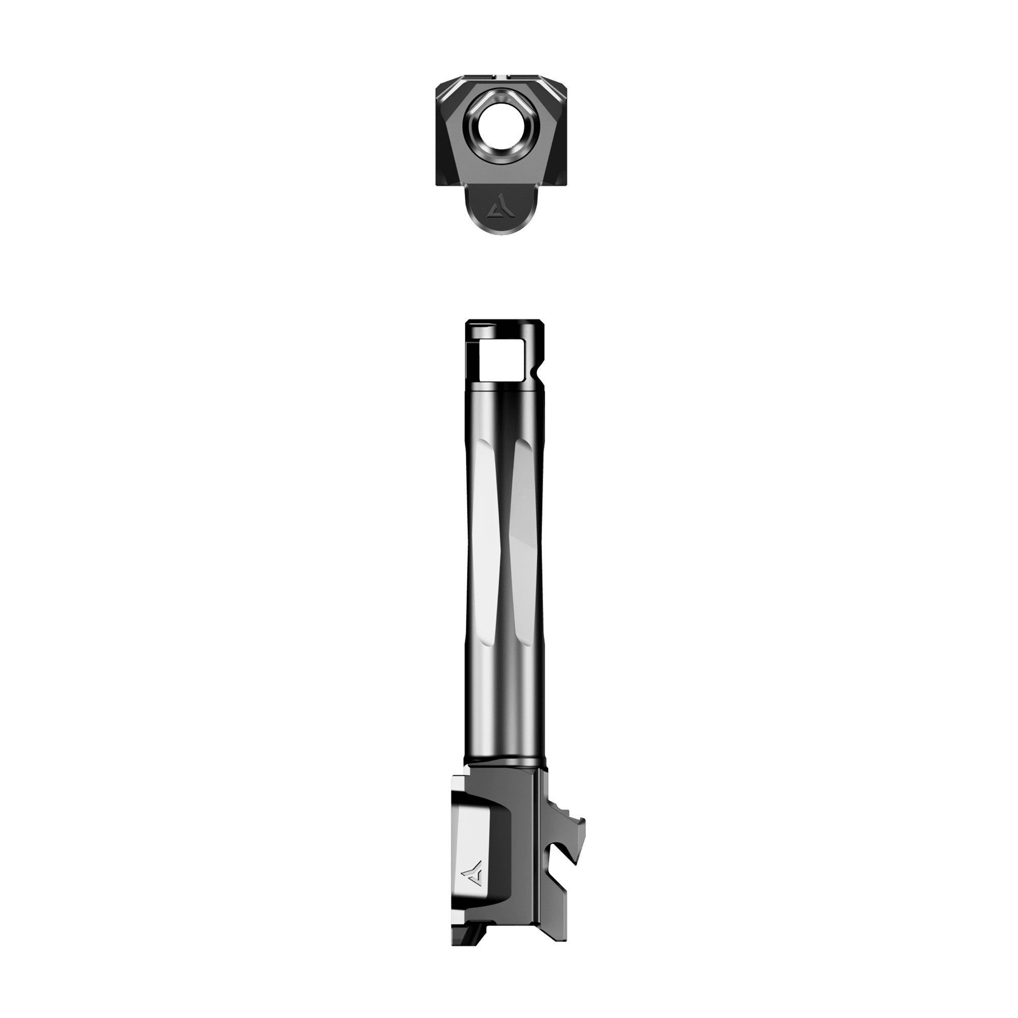 Radian Weapons R0944 Afterburner + Ramjet Black Fits Ruger RXM Barrel & Compensator Combo Match Grade Barrel BLACK/BLACK 