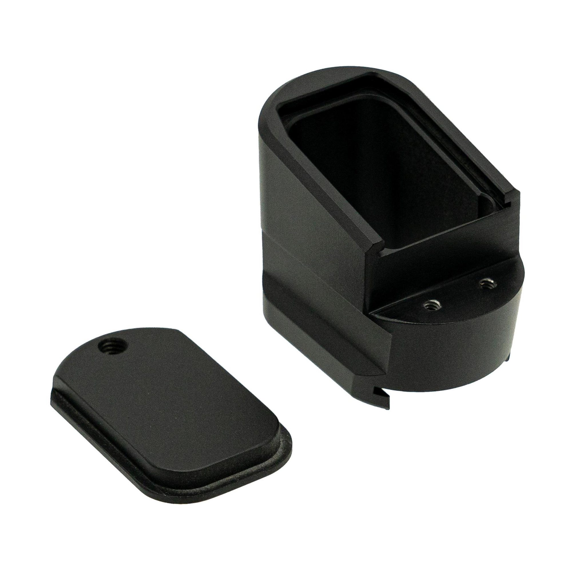 Shield Arms MPME5BLK Magazine Extension 5rd Black Anodized Aluminum