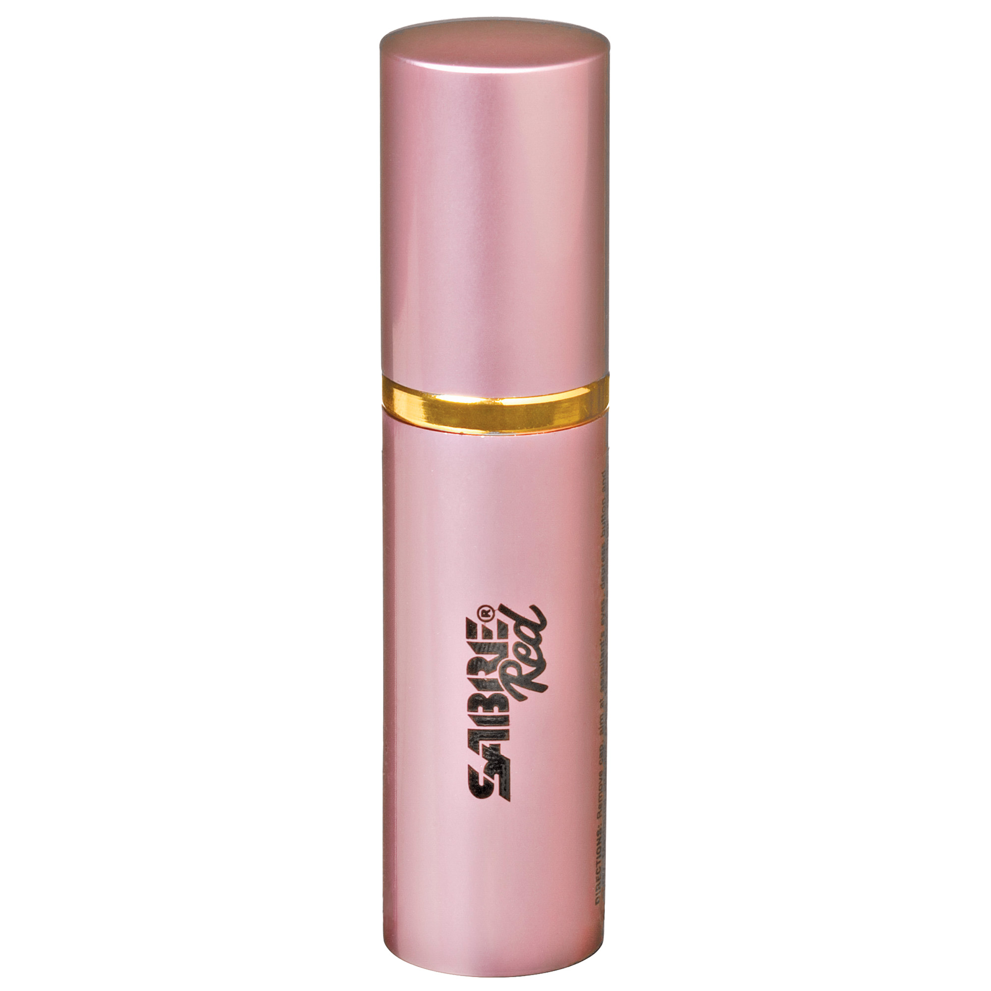 Sabre Lipstick Pepper Spray 0.75 oz LS-22-US Pink Compact Powerful - SABRE - .78 OZ