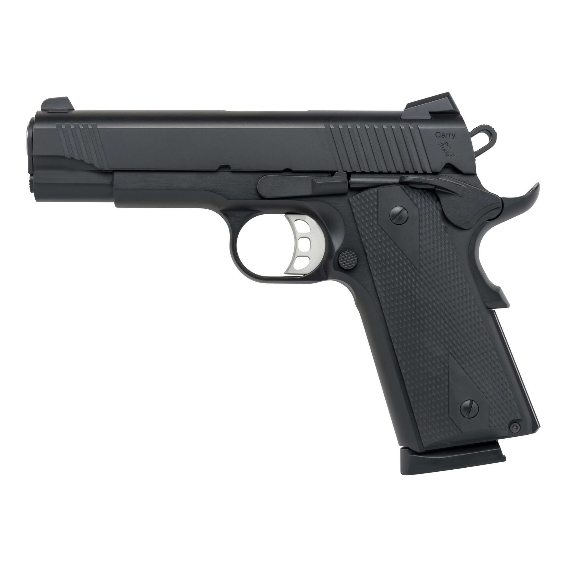 Tisas 10100119 1911 Carry B45 Compact Frame 45 ACP 8+1 4.25" Hard... - SDS Imports - 45 ACP