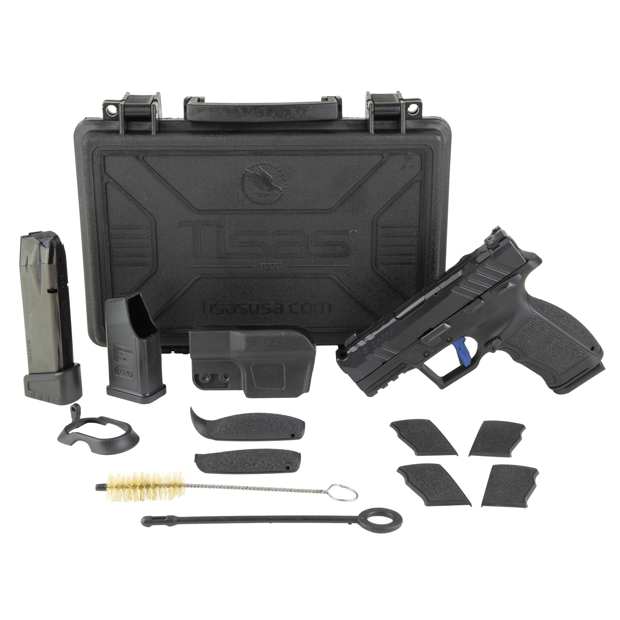 Tisas 15000307 PX-9 Raptor Comp Carry Frame 9mm Luger 20+1 3.50"