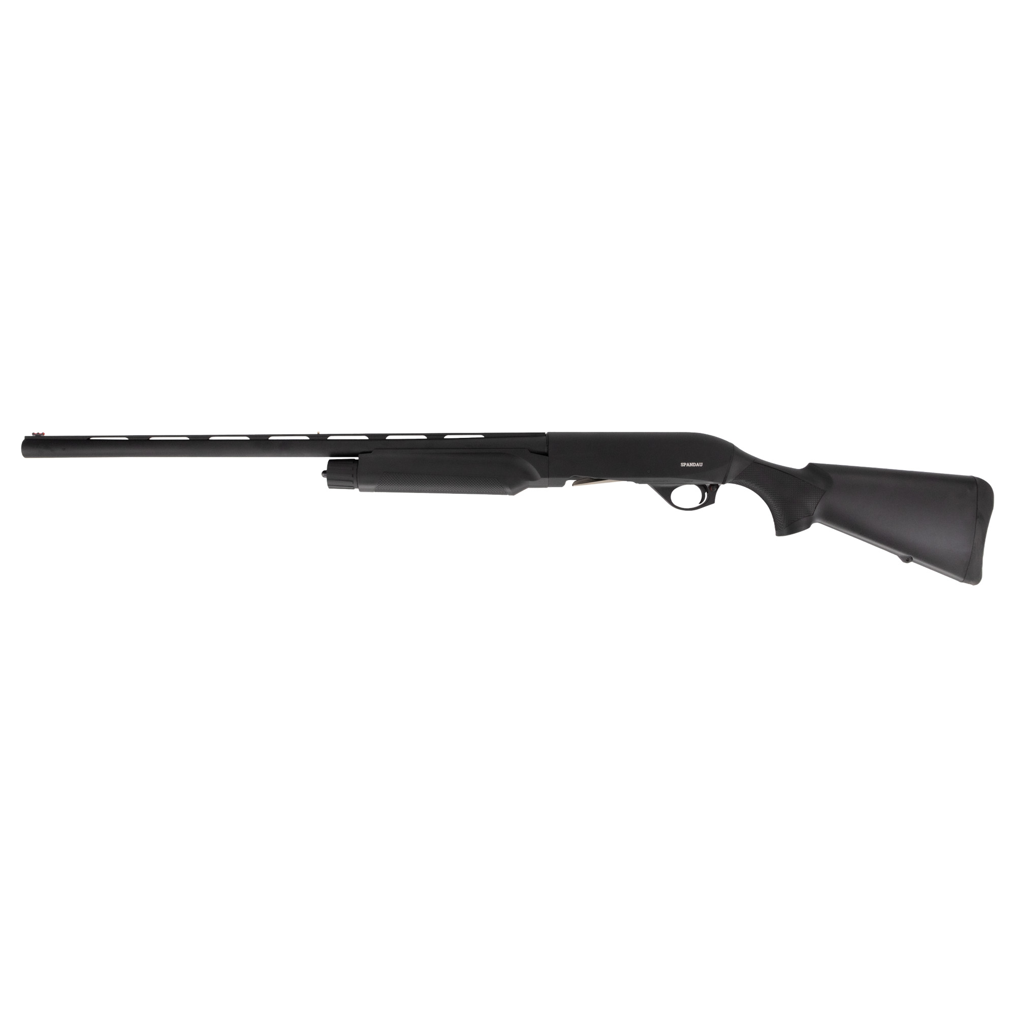 SDS Imports 21000171 Spandau S2 12 Gauge Semi Auto 28" Black Polymer Stock