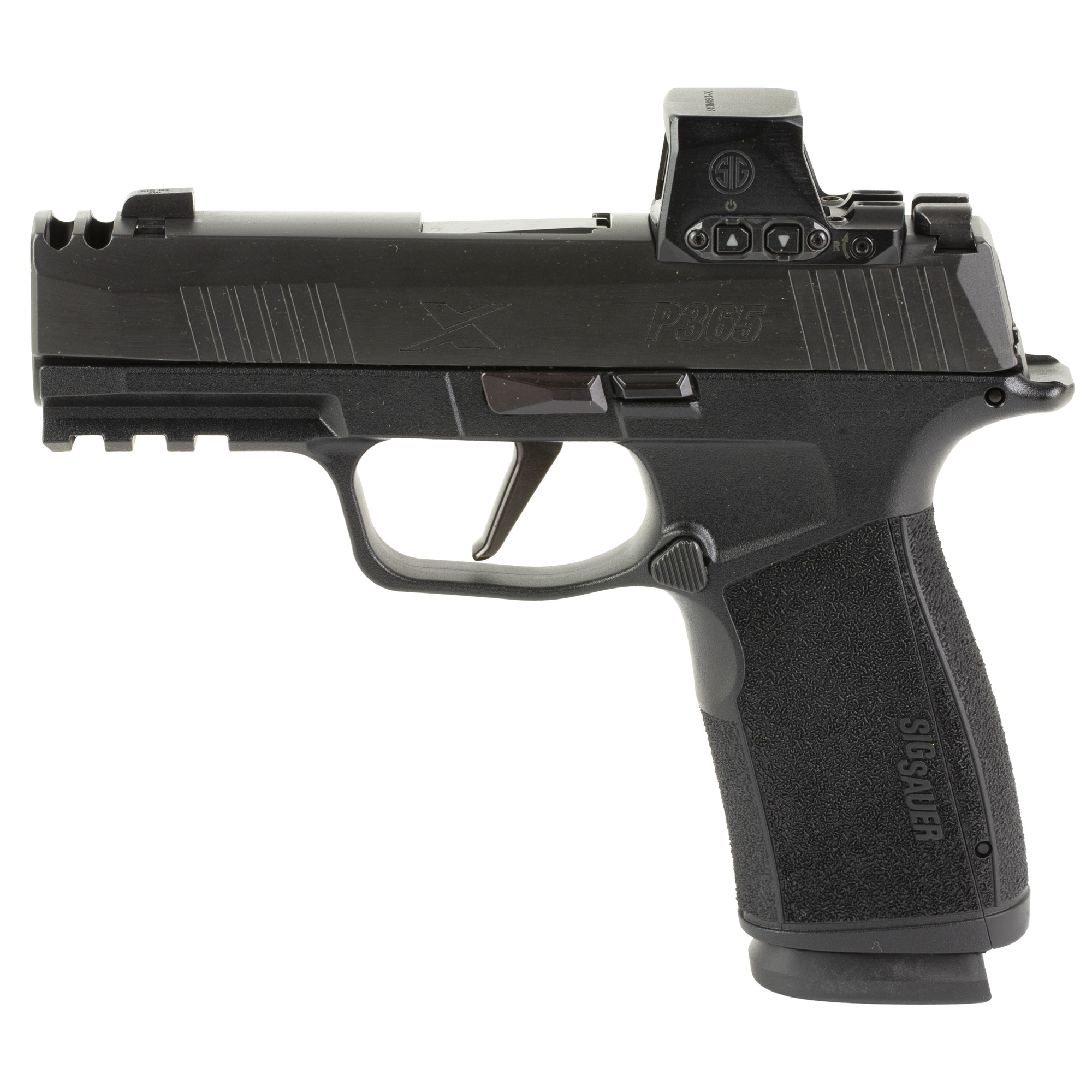 Sig Sauer P365 XMacro 9mm Luger Semi-Auto Handgun with Romeo-X Optic, 17+1 Capacity - Sig Sauer - 9mm