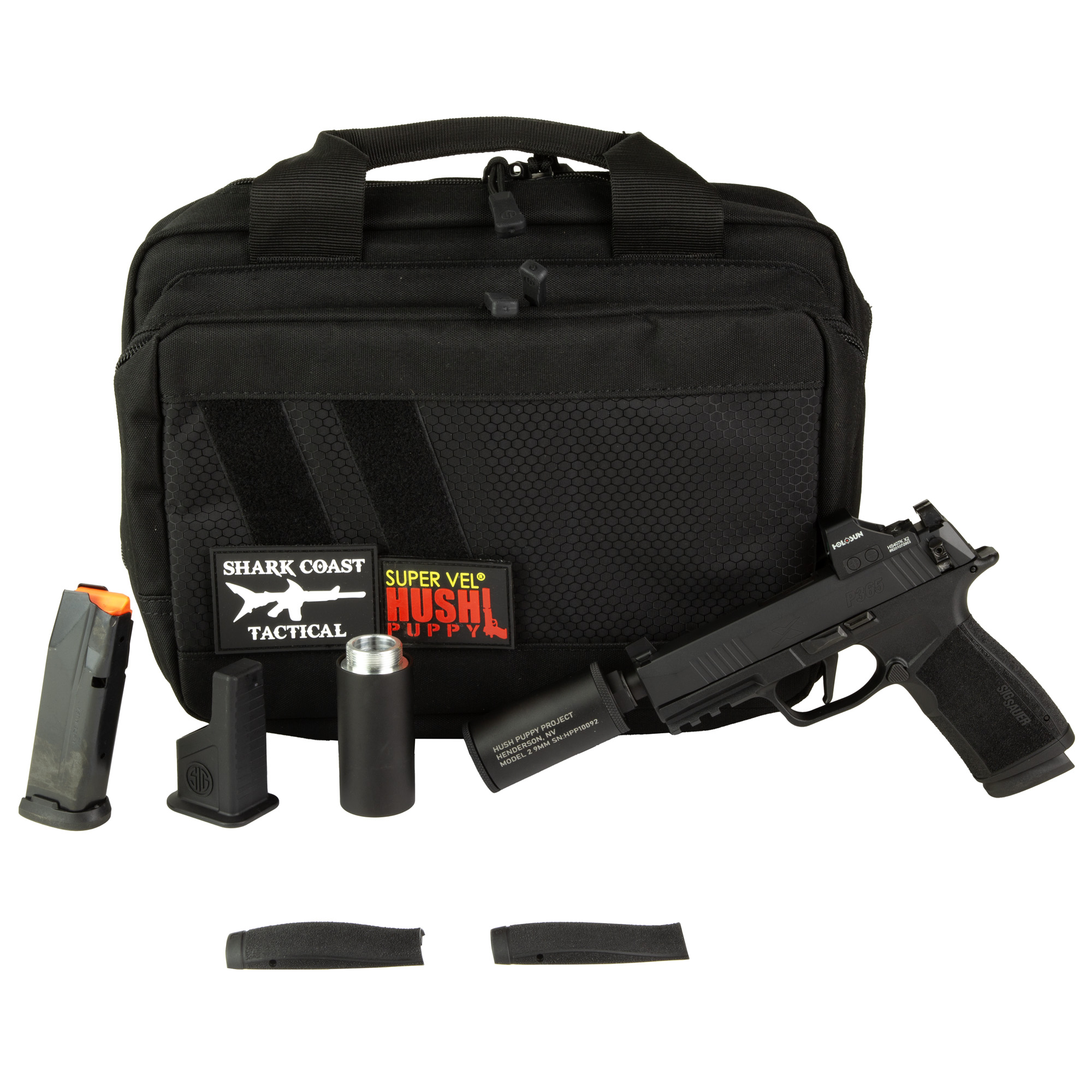 Sig Sauer P365 XMacro Hush Puppy Semi-automatic Striker Fired Polymer - Sig Sauer
