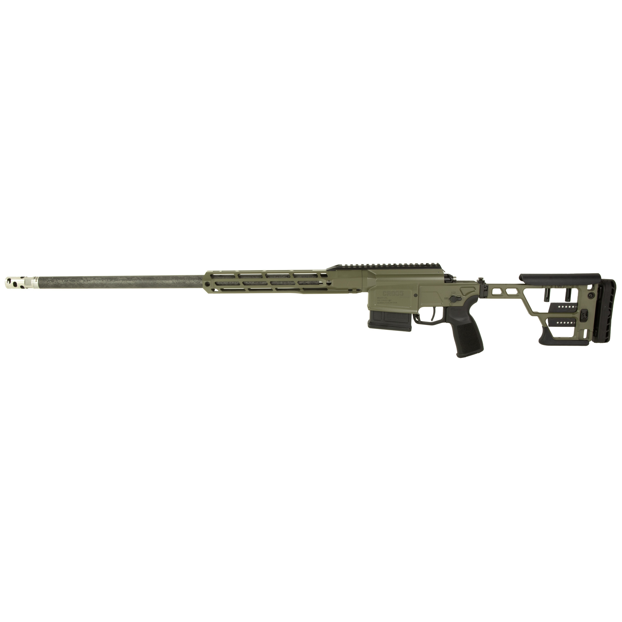 Sig Sauer CROSS 6.5 Creedmoor Rifle 5+1, Carbon Fiber Barrel, Moss Green