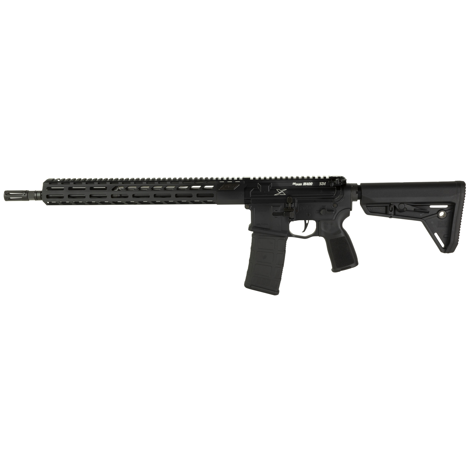 Sig Sauer M400 X-Series 5.56 NATO 16" 30+1 Black Magpul SL-K Stock Flat Match Trigger