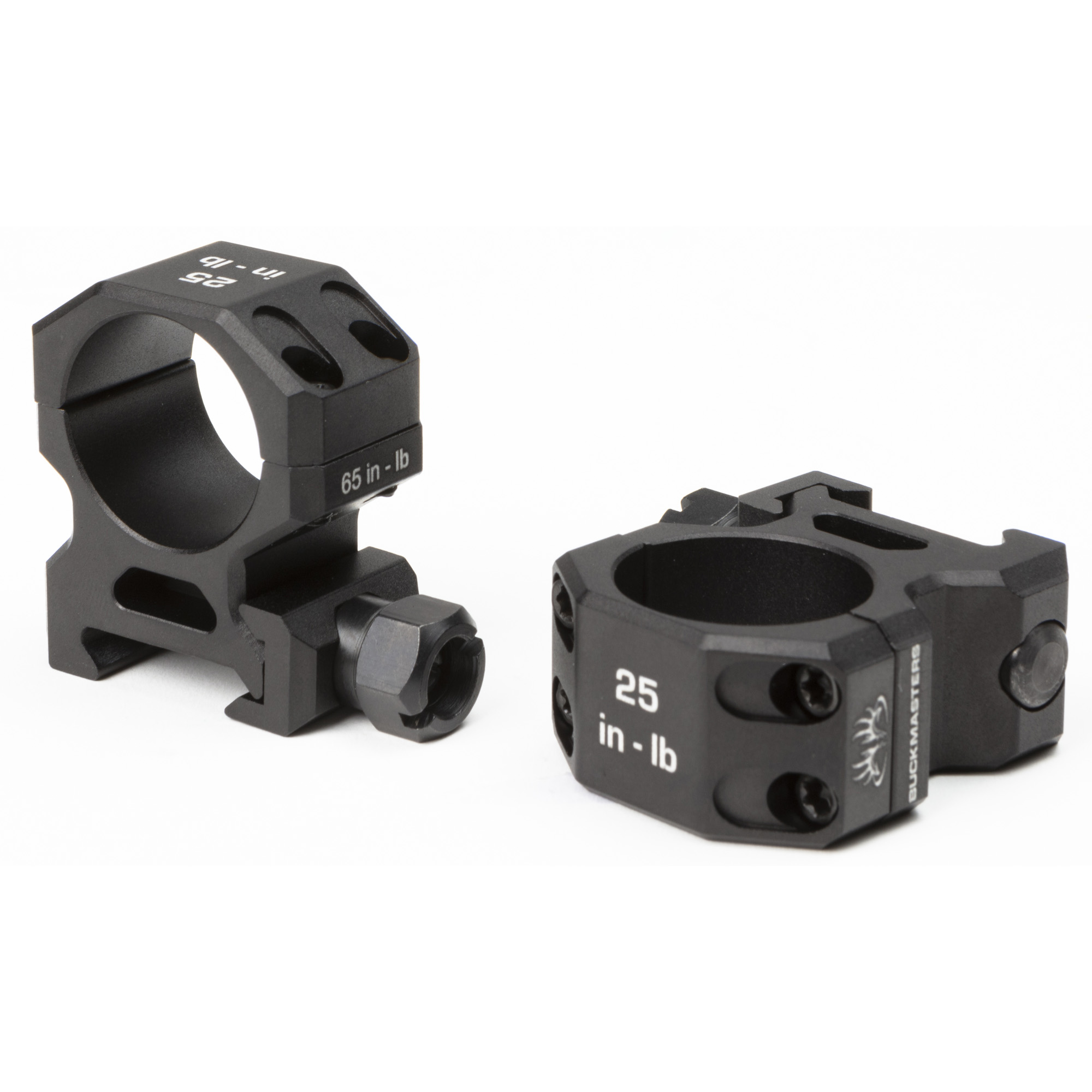 Sig SAUER Buckmasters 1in Medium 0.94in Matte Black Scope Rings (SOA10034)