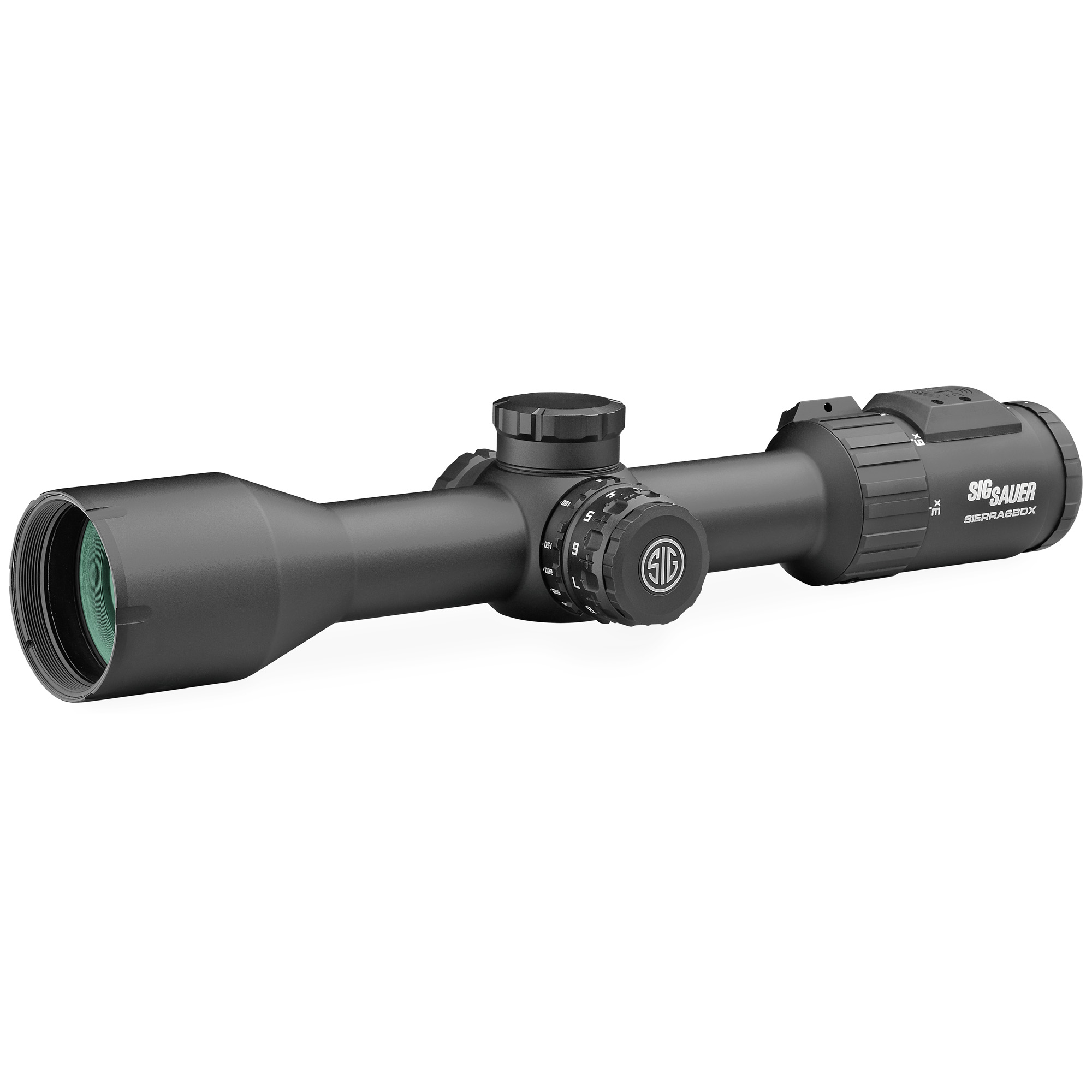 SIG SAUER Sierra6BDX 3-18x44mm Rifle Scope 30mm Tube Black BDX-R2 Reticle