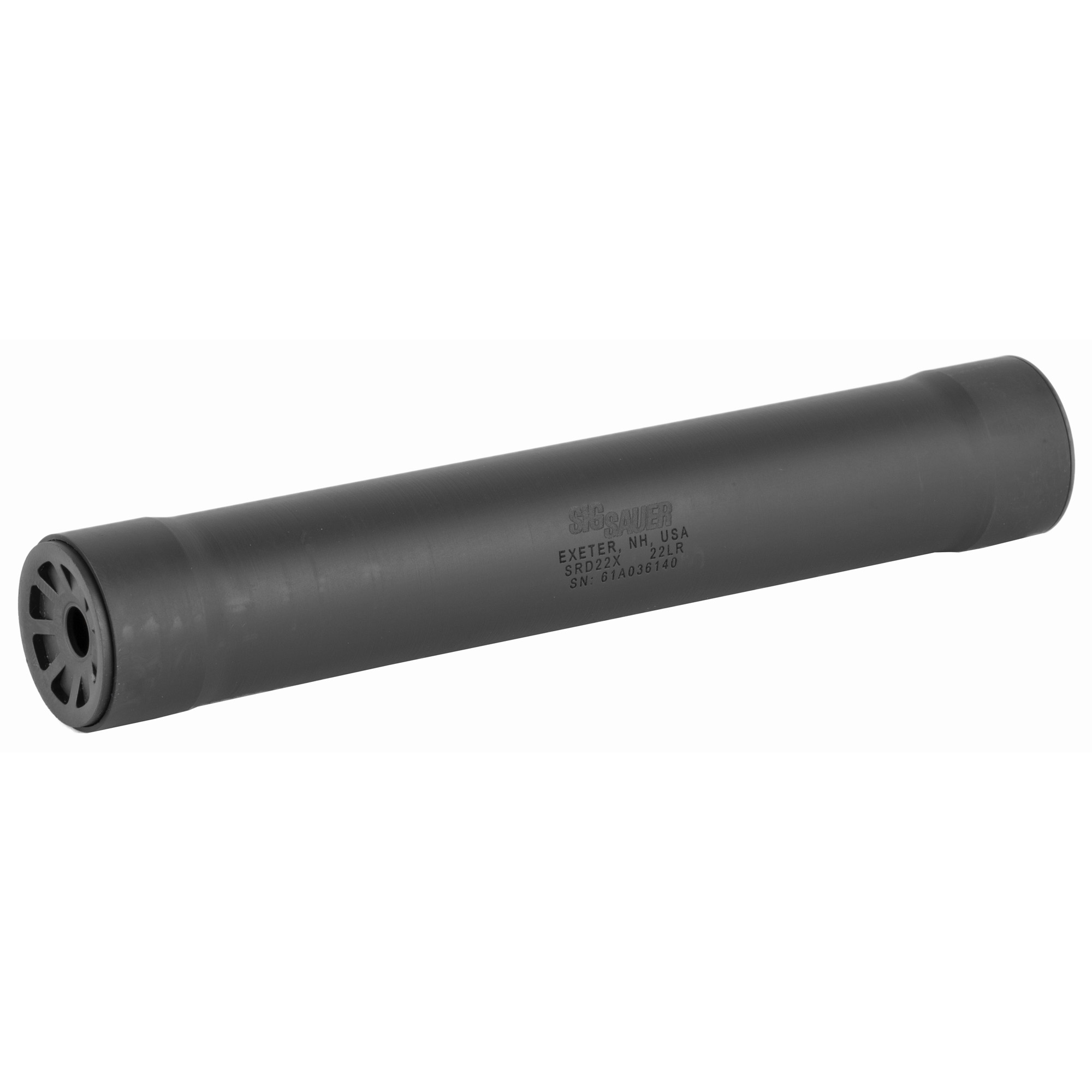 Sig Sauer SRD22X 22 LR Suppressor 5.8 in Titanium 1/2x28 Direct Thread