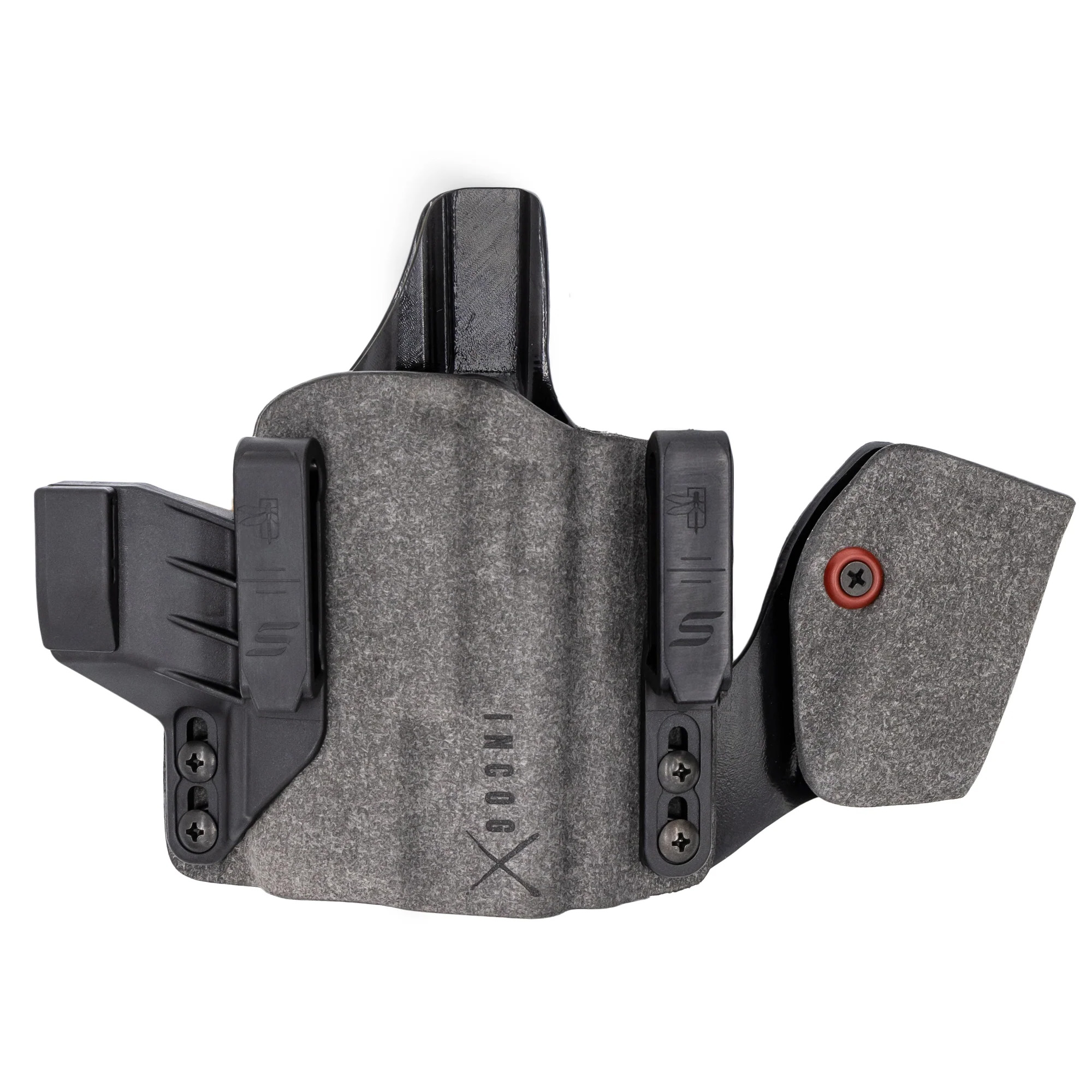 Safariland 1336319 INCOG-X IWB Holster, Gray, Right Hand, Mag Caddy - Safariland