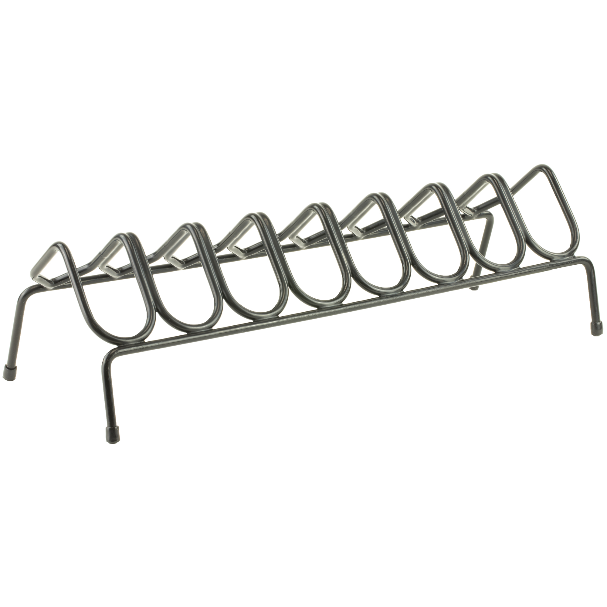 SnapSafe 75840 Pistol Rack Black Steel Holds 8 Guns PVC Coated