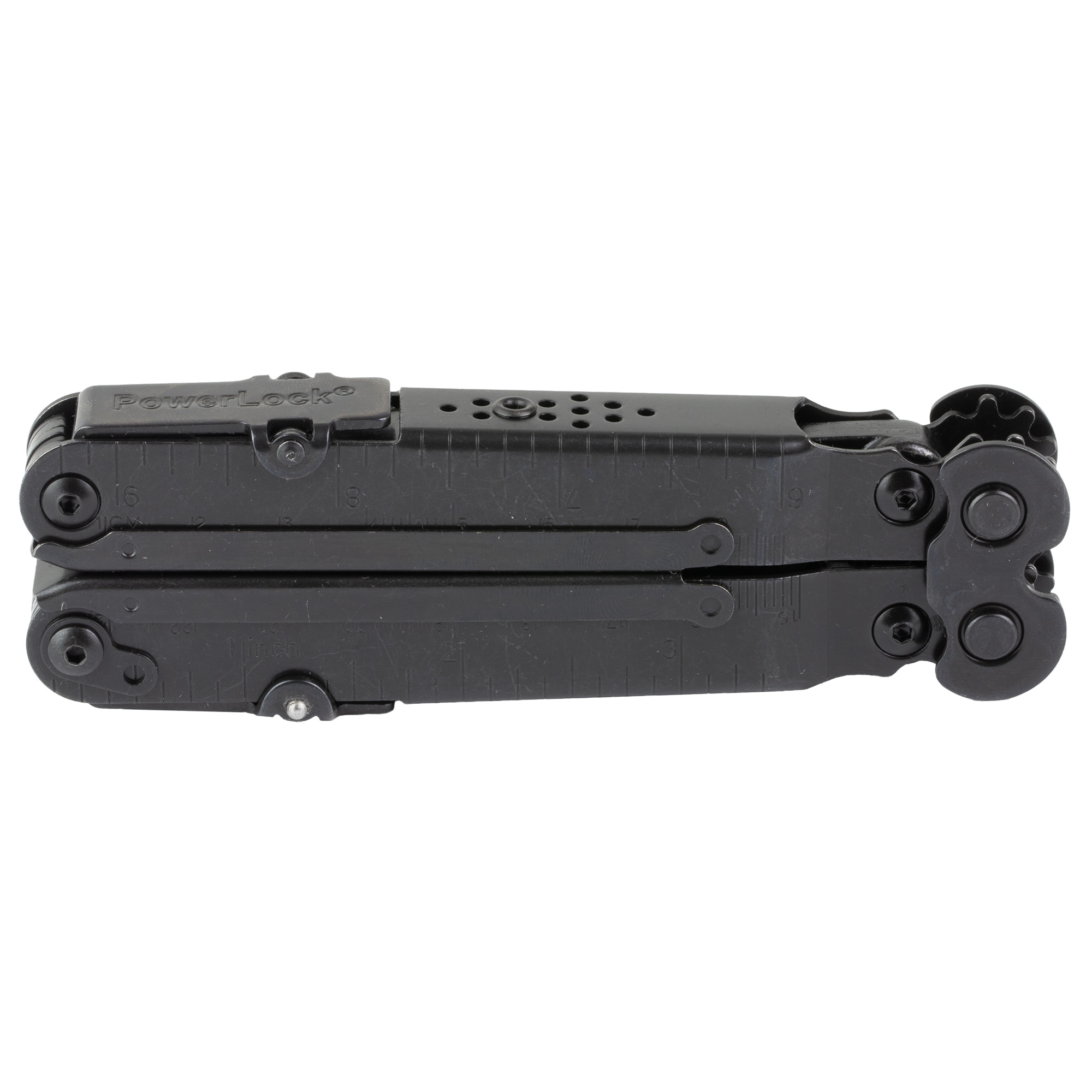 SOG B61N-CP PowerLock Multi-Tool Black Oxide with Scissors & Sheath