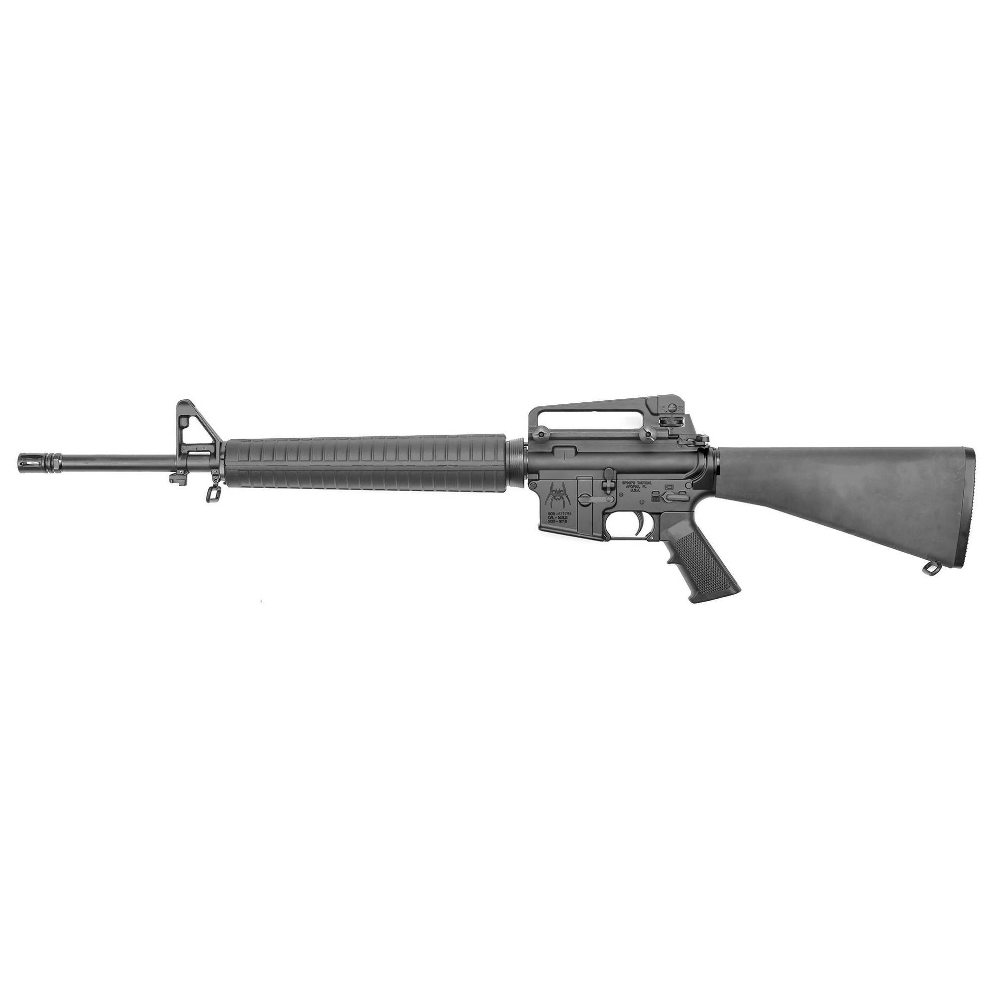 Spike's Tactical STR5275-A2H 223/556 Semi-Auto, 20" Barrel, A2 Stock, Black
