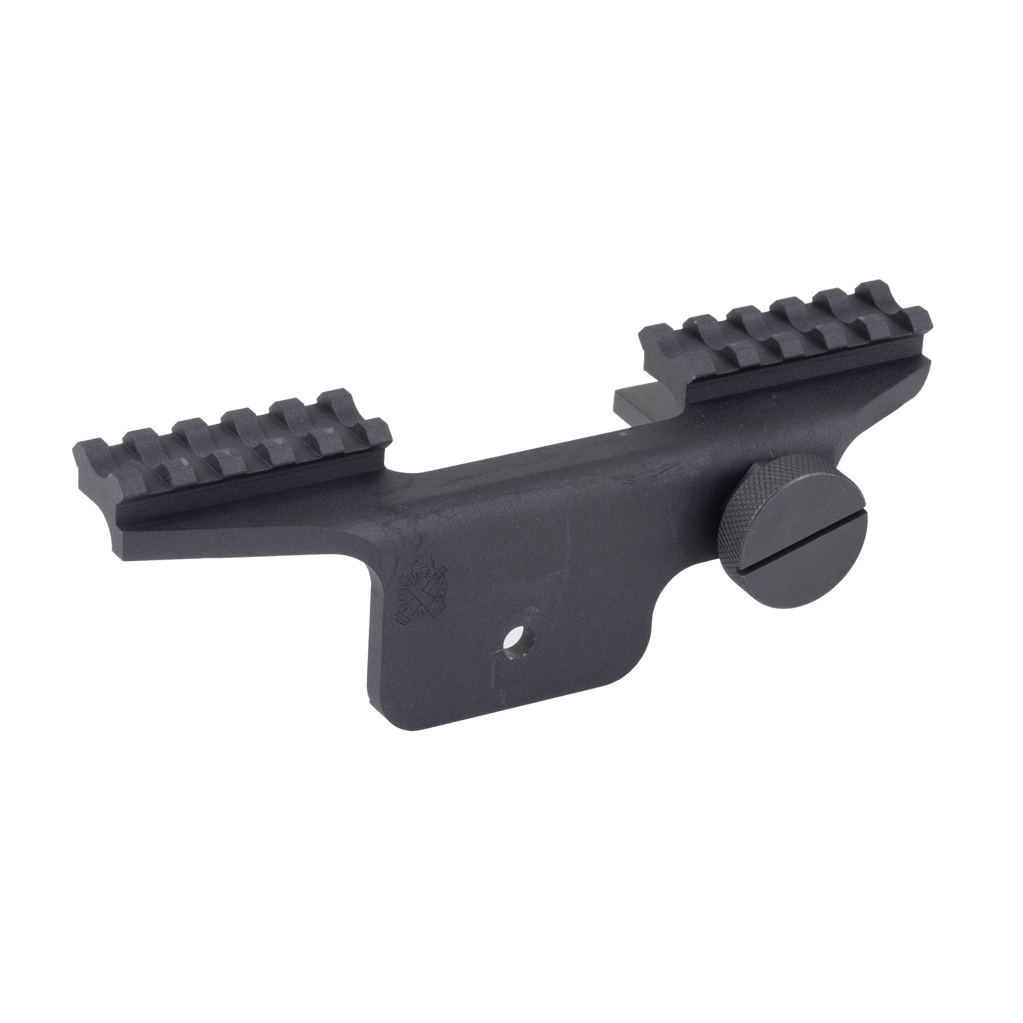 Springfield Armory M1A 4th Generation Matte Black Aluminum Scope Mount - Picatinny-Style Rail, 1-Piece Design