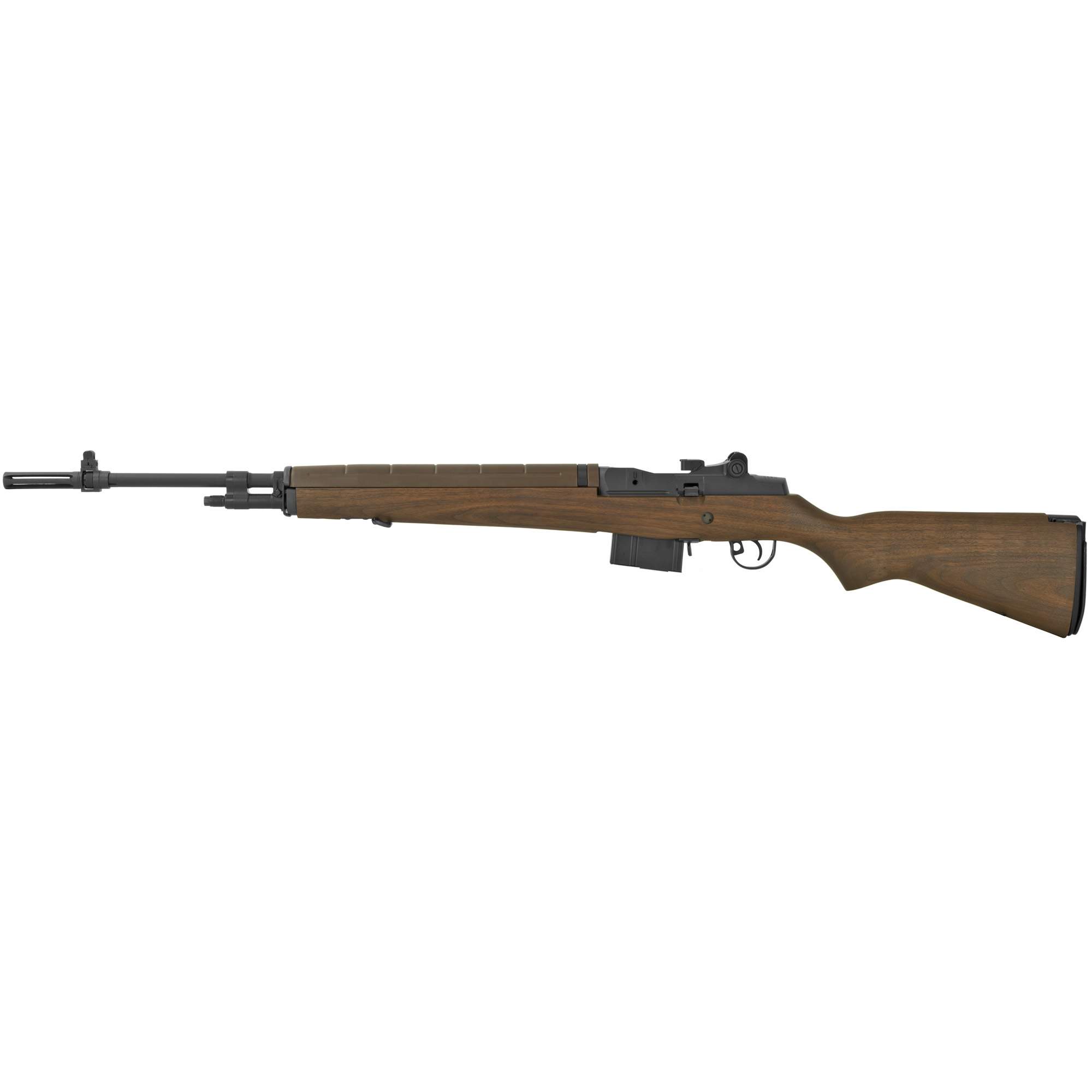 Springfield Armory M1A Standard .308win 22" Semi-Auto Rifle, Walnut Stock, Black Finish, 10-Round Capacity