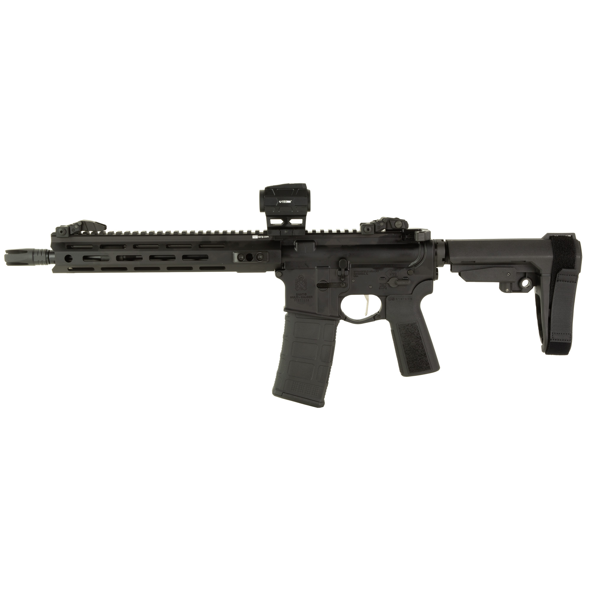 Springfield Armory STV9115556BPV2-PAC Saint Victor V2 Pistol 223 Rem | 5.56 NATO 11.5" Black Anodized Rifle