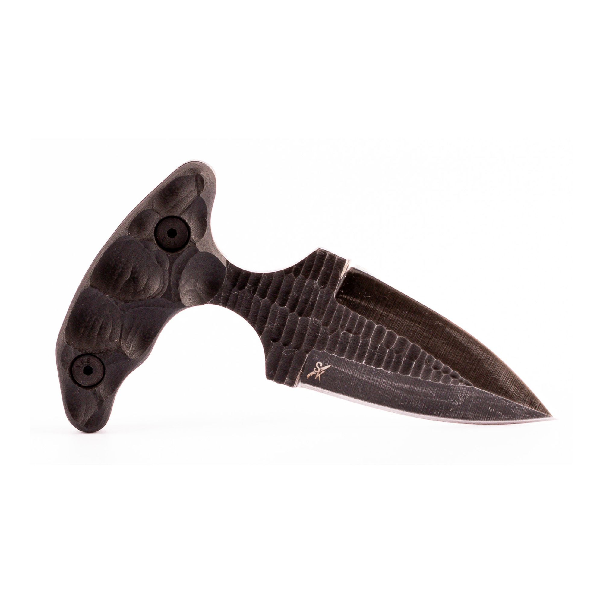 Stroup SD1-B-G10 Fixed Blade Knife, 2" Dagger, 1095 Steel, G10 Handle