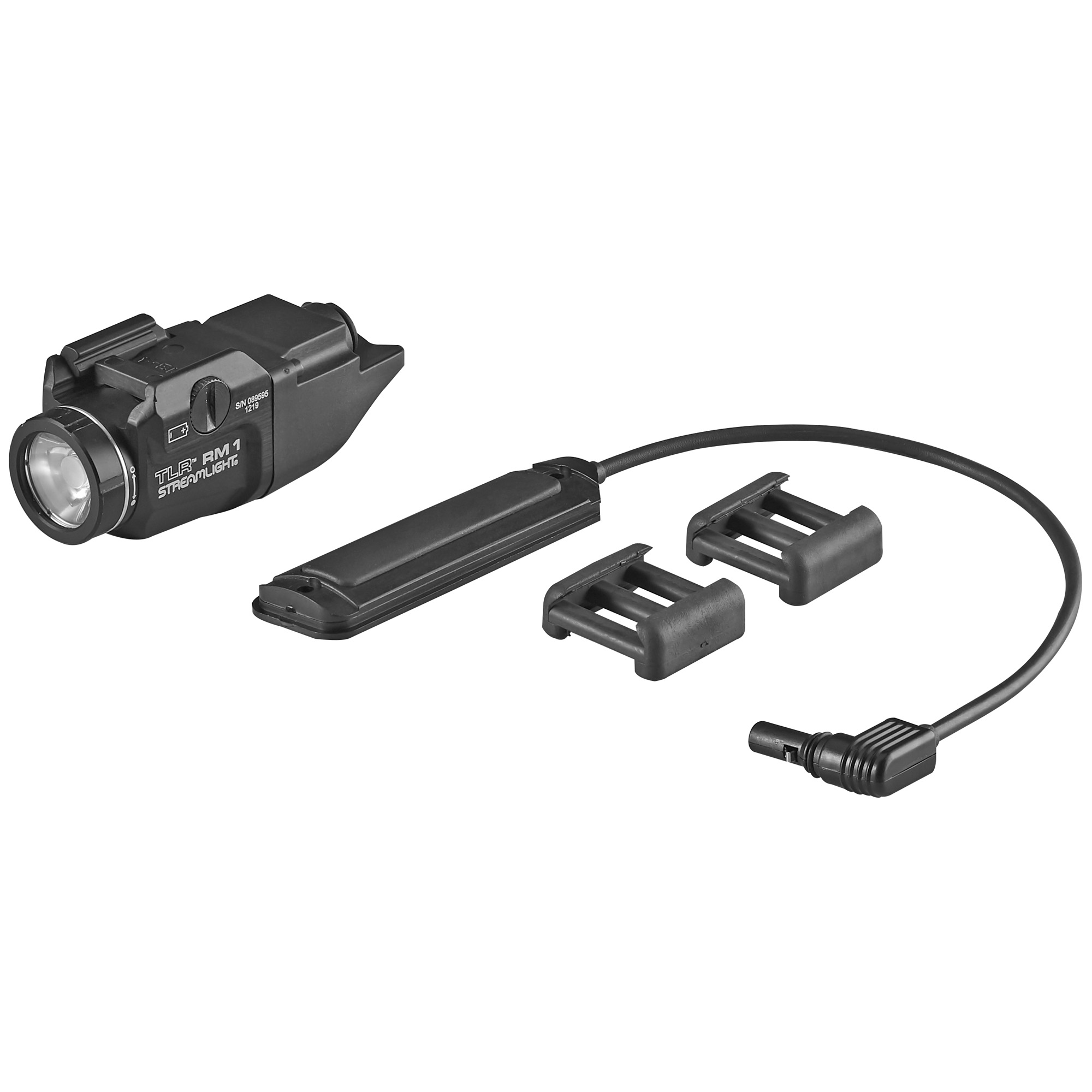 Streamlight 69440 TLR RM 1 Weapon Light 500 Lumens Output White 140 Meters Beam Black Anodized Aluminum - Streamlight - 500 LUMENS