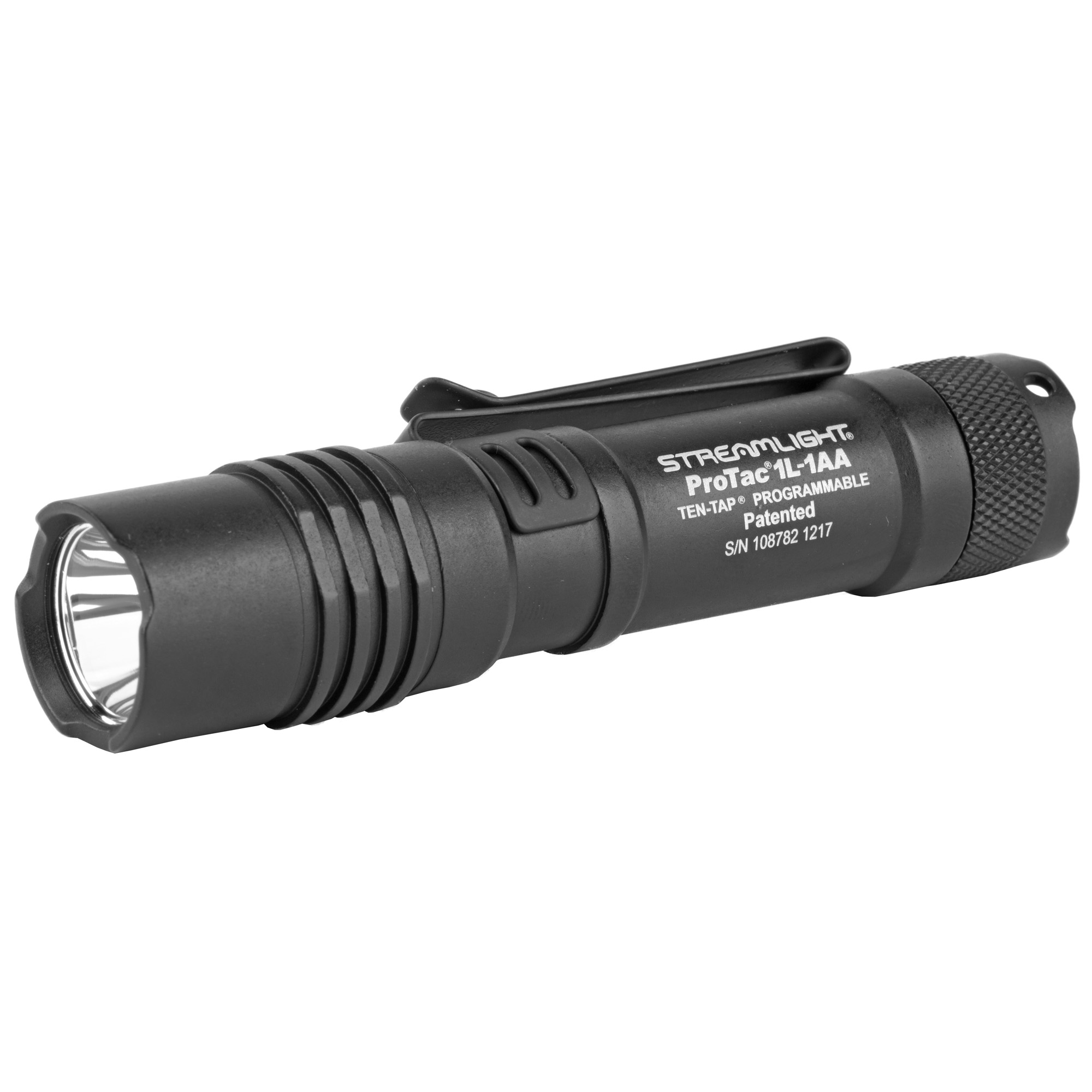 Streamlight ProTac 1L AA Flashlight Black Anodized 350 Lumens 4.25 in
