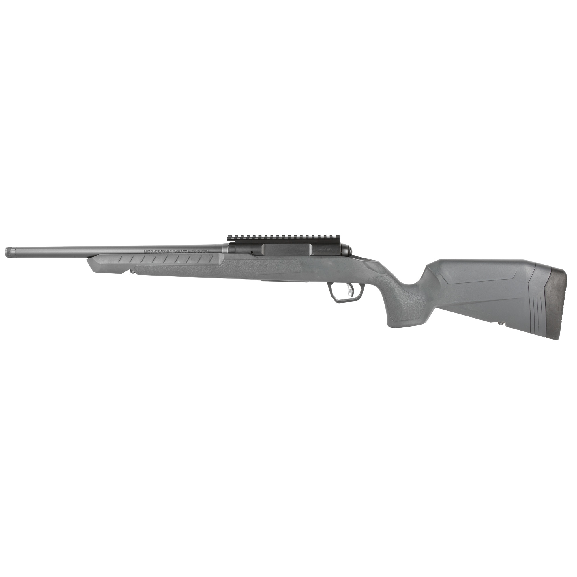 Savage Axis II 300 Blackout Bolt Rifle 16.125" Barrel Matte Black Gray Stock 4Rnd 32065 - Savage Arms - 300 AAC Blackout