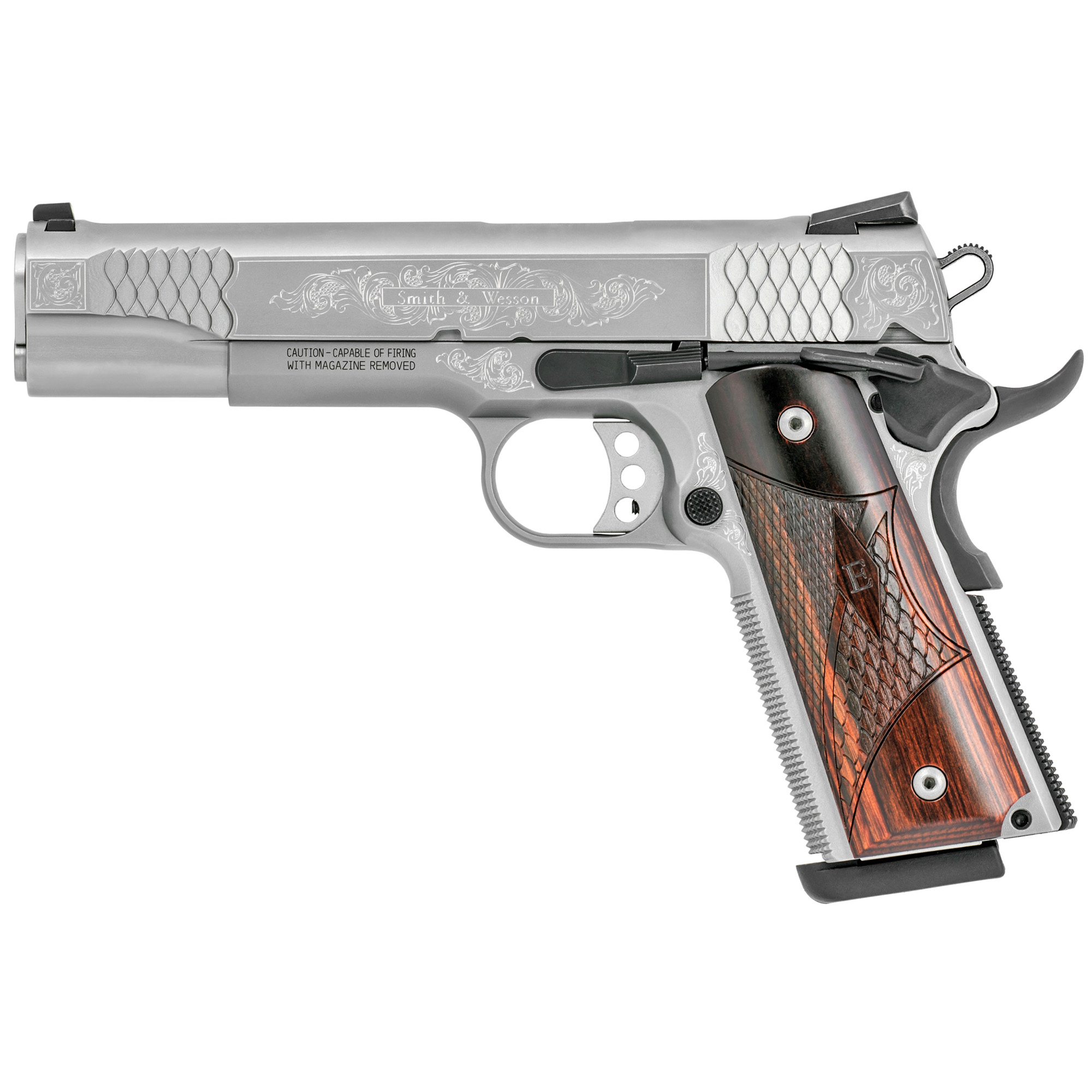 Smith & Wesson 10270 1911 E-Series Full Size Frame 45 ACP 8+1 5"...