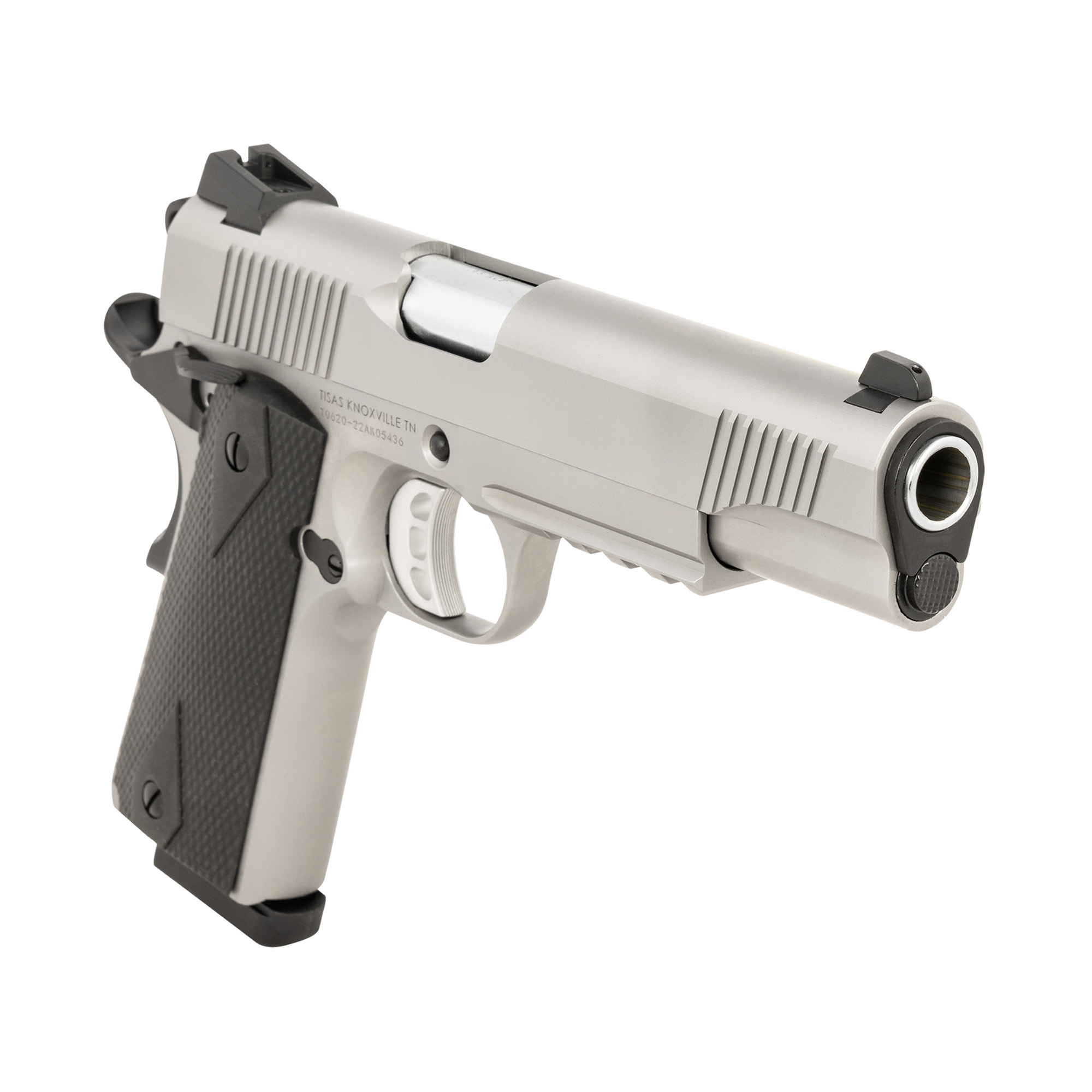 TISAS 1911 DUTY SS45R 45ACP 5 SS RAIL 2 8RD - View 3