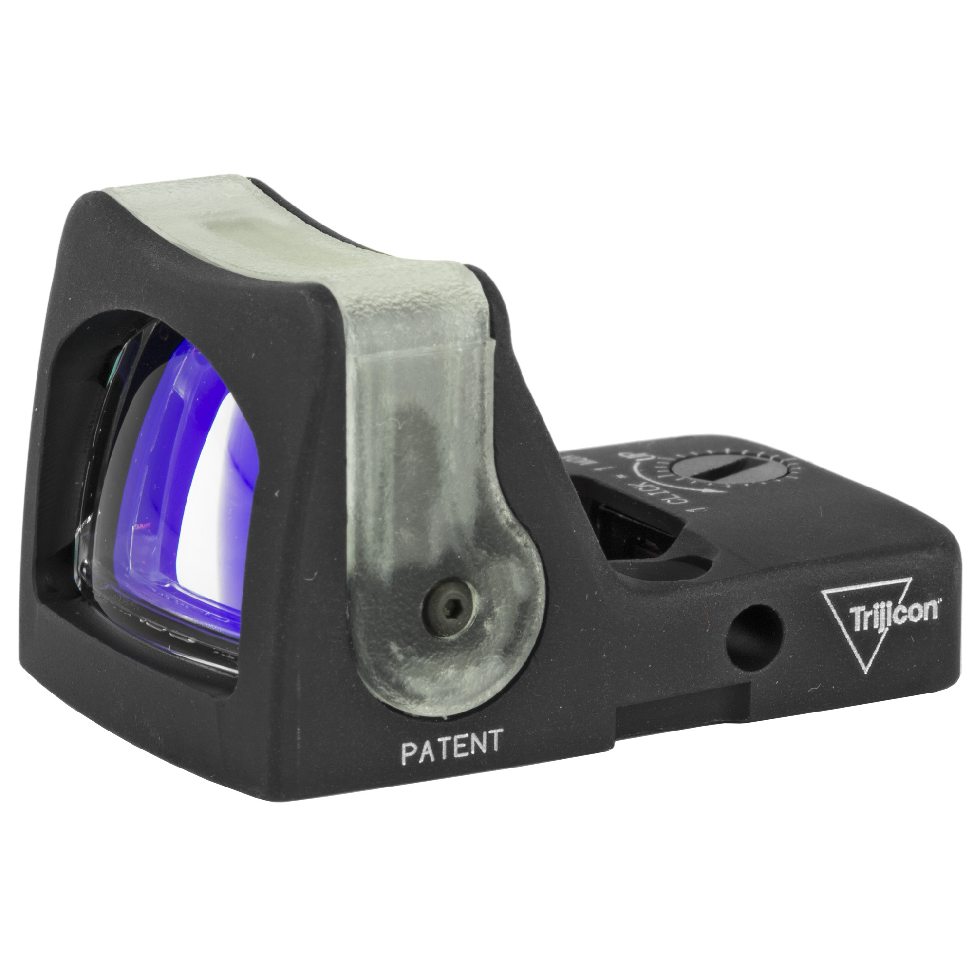 Trijicon RMR RM05G Reflex Sight: 1x Magnification, 9.0 MOA Green Dot, Fiber Optics & Tritium Illumination, Rugged Forged Aluminum