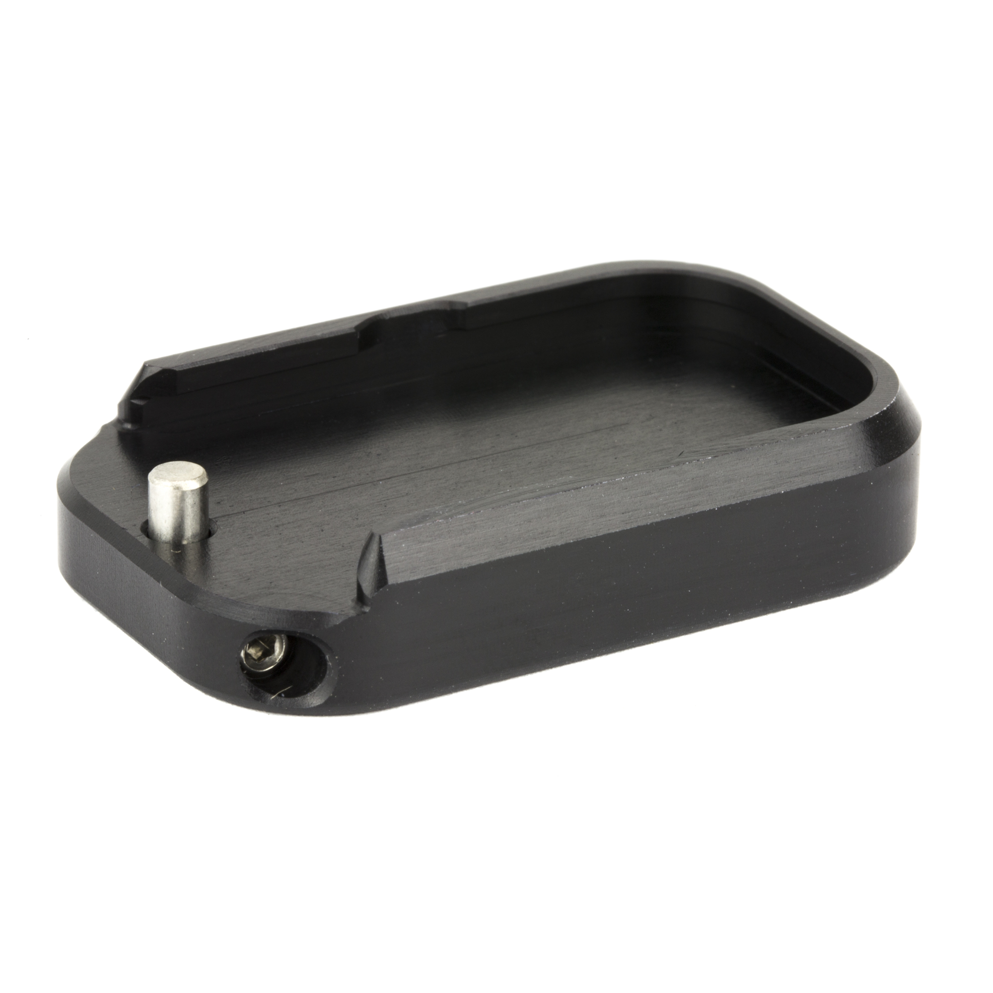 Taran Tactical Innovation Base Pad For Glock +0 9/40 Double Stack Black