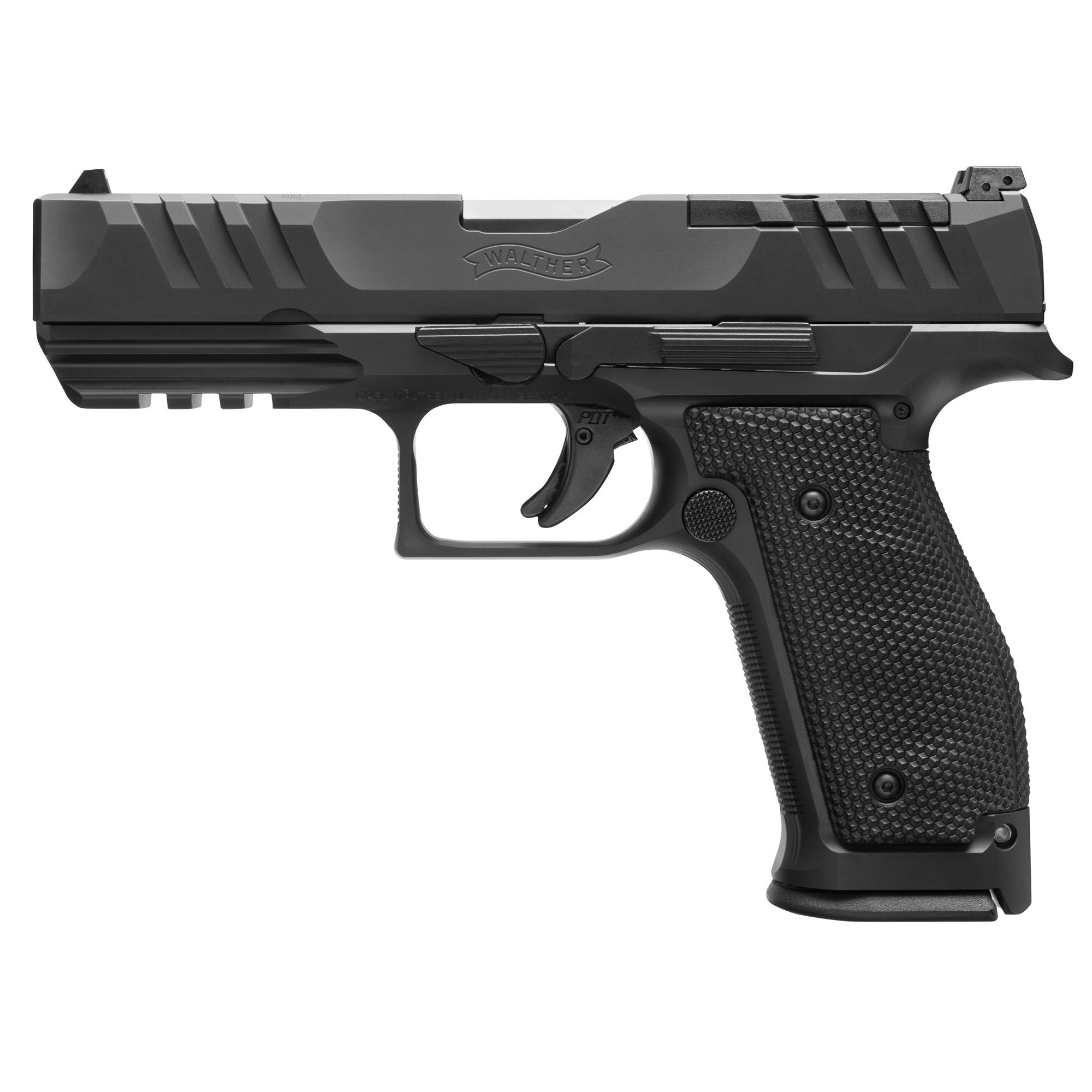 Walther PDP SF Match Compact 9mm 4.5" Barrel 18-Round Black Steel