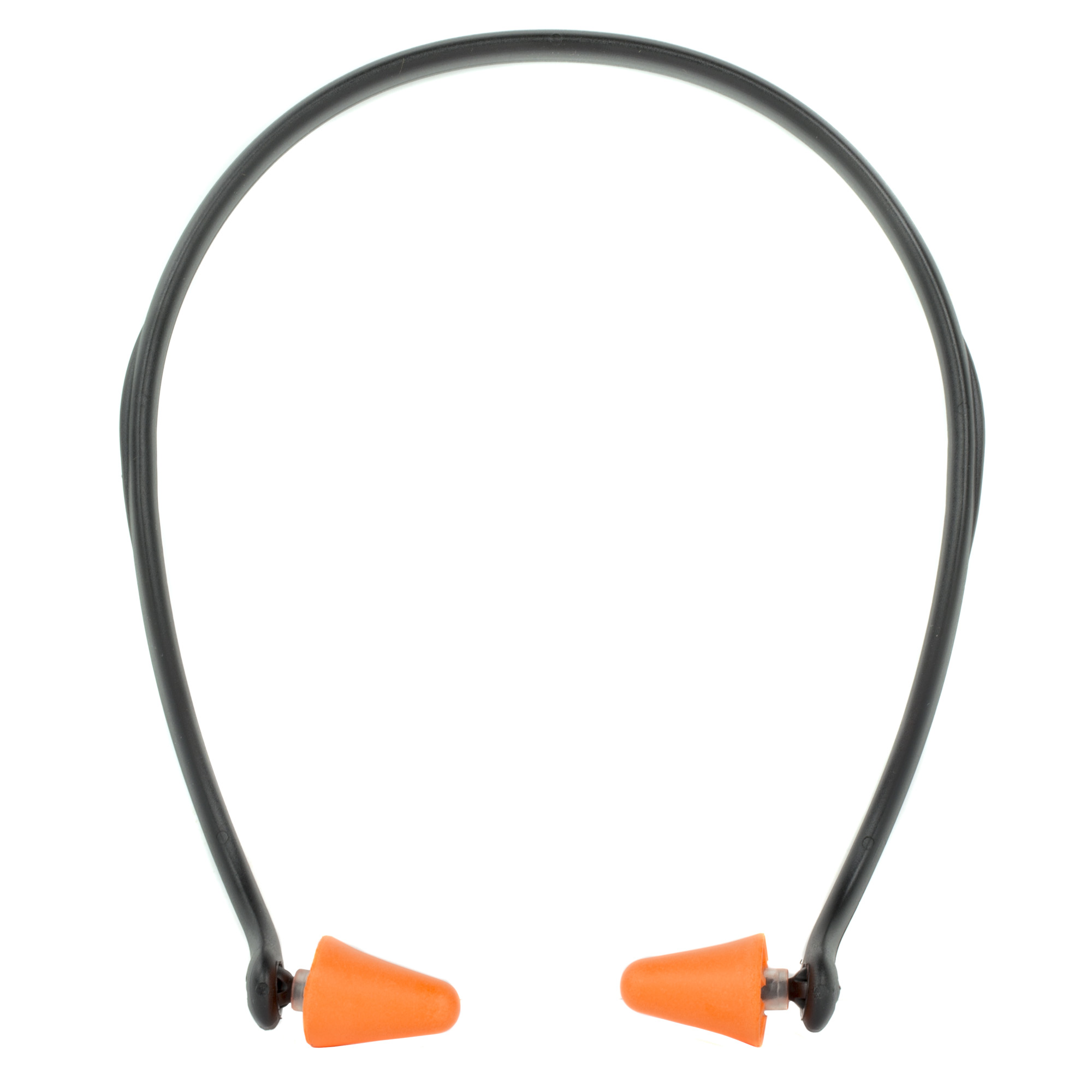 Walker's GWPPLGBND Pro-Tek Ear Plug Band Foam, 25 dB, Behind The Neck Orange/Black Adult - Walker's