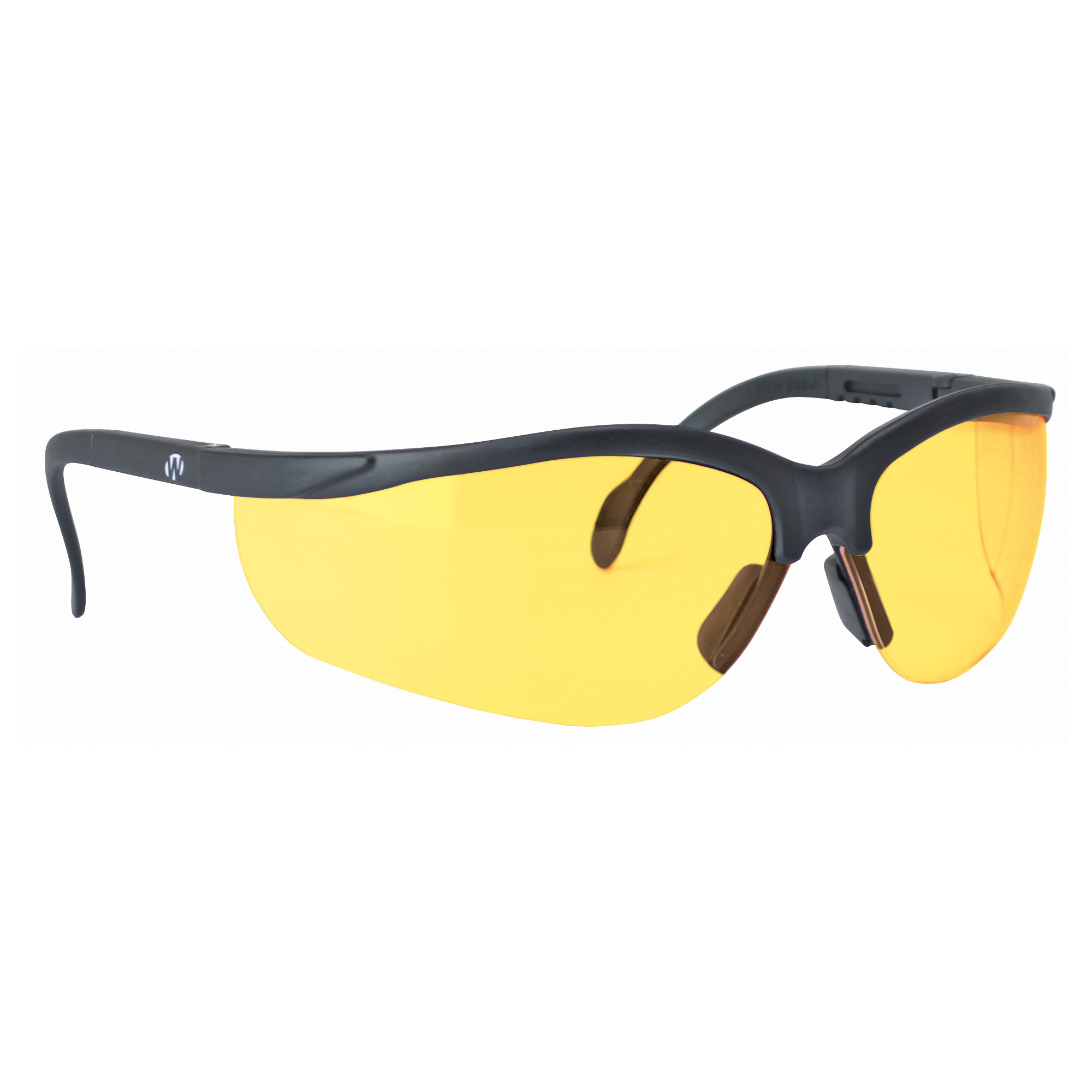 Walker's Sport Shooting Glasses Black with Yellow Lens - Walker's - BLACK