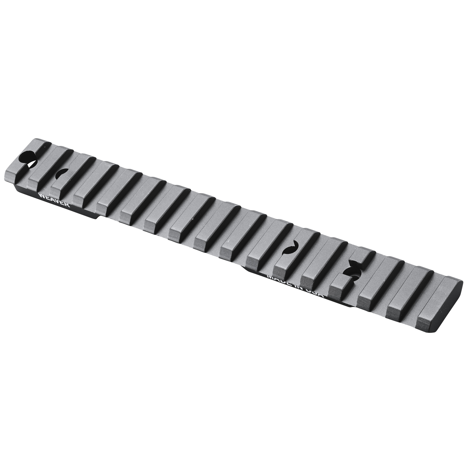 Weaver Mounts 99504 Remington 700 Short Action 20 MOA Base Aluminum Black - Weaver - MULTI-SLOT BASE