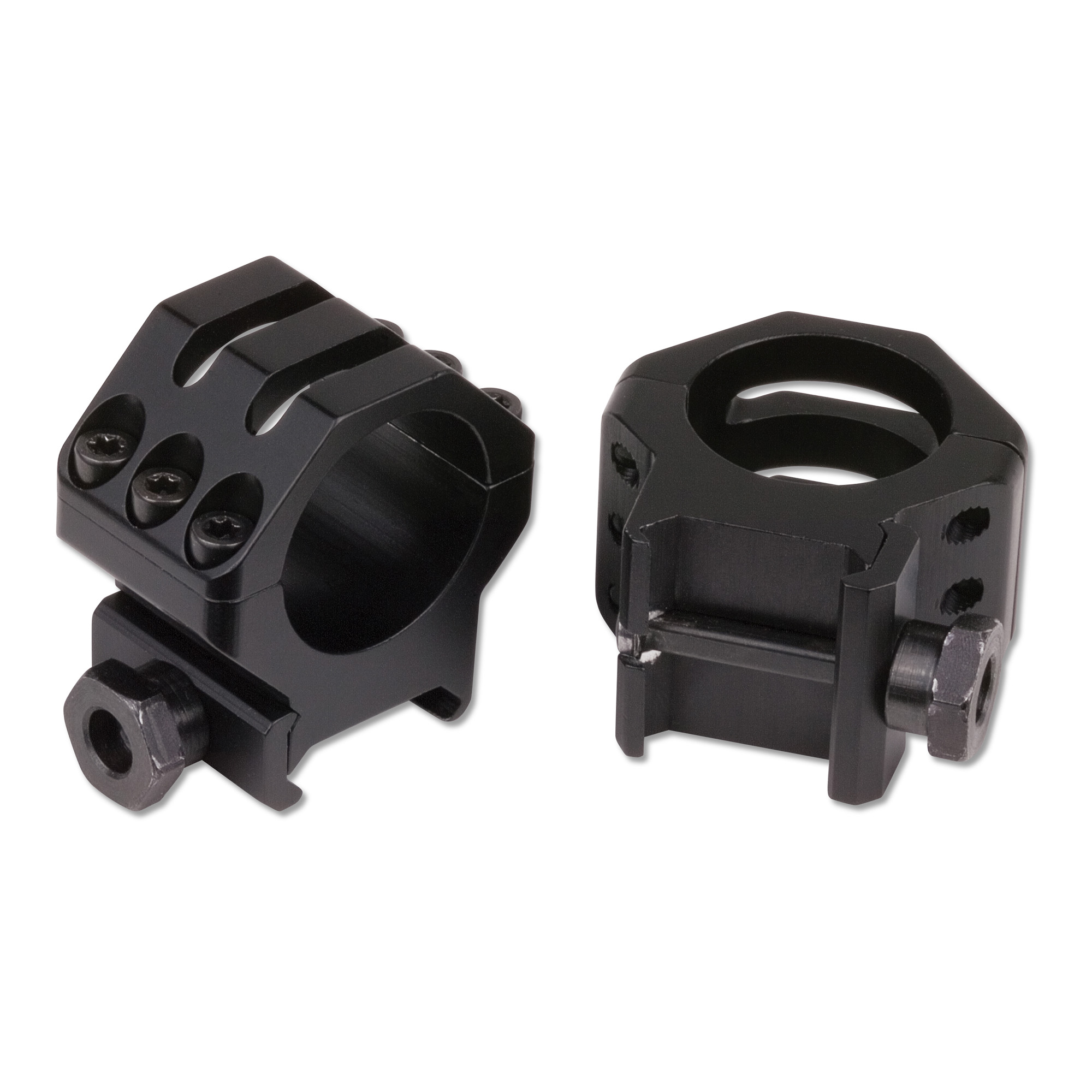Weaver Mounts Picatinny Six-Hole 30mm Extra High Black Anodized Aluminum - Weaver - 30MM
